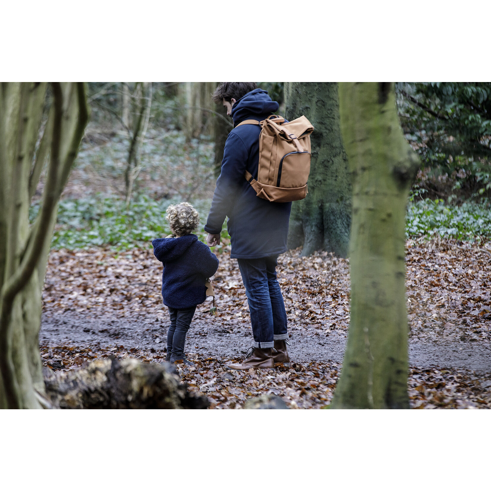 Dusq Family Bag Canvas Sunset Cognac