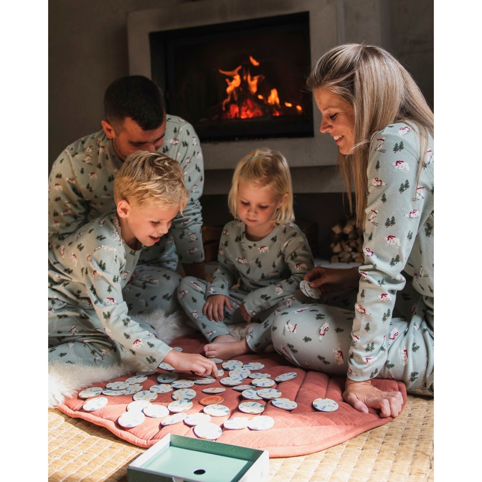Trixie Baby Kerst 2-delige pyjama MAMA XL