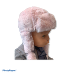 My First Collection Chapka Faux Fur Pink