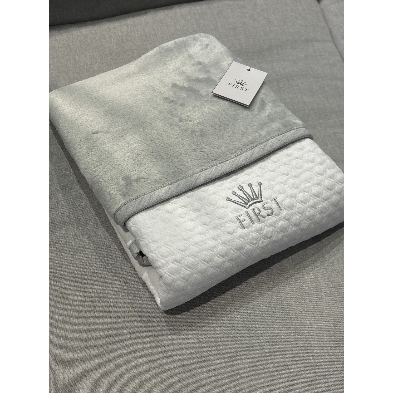 My First Collection 9904309B Deken LIO Moonlight Grey 70X95