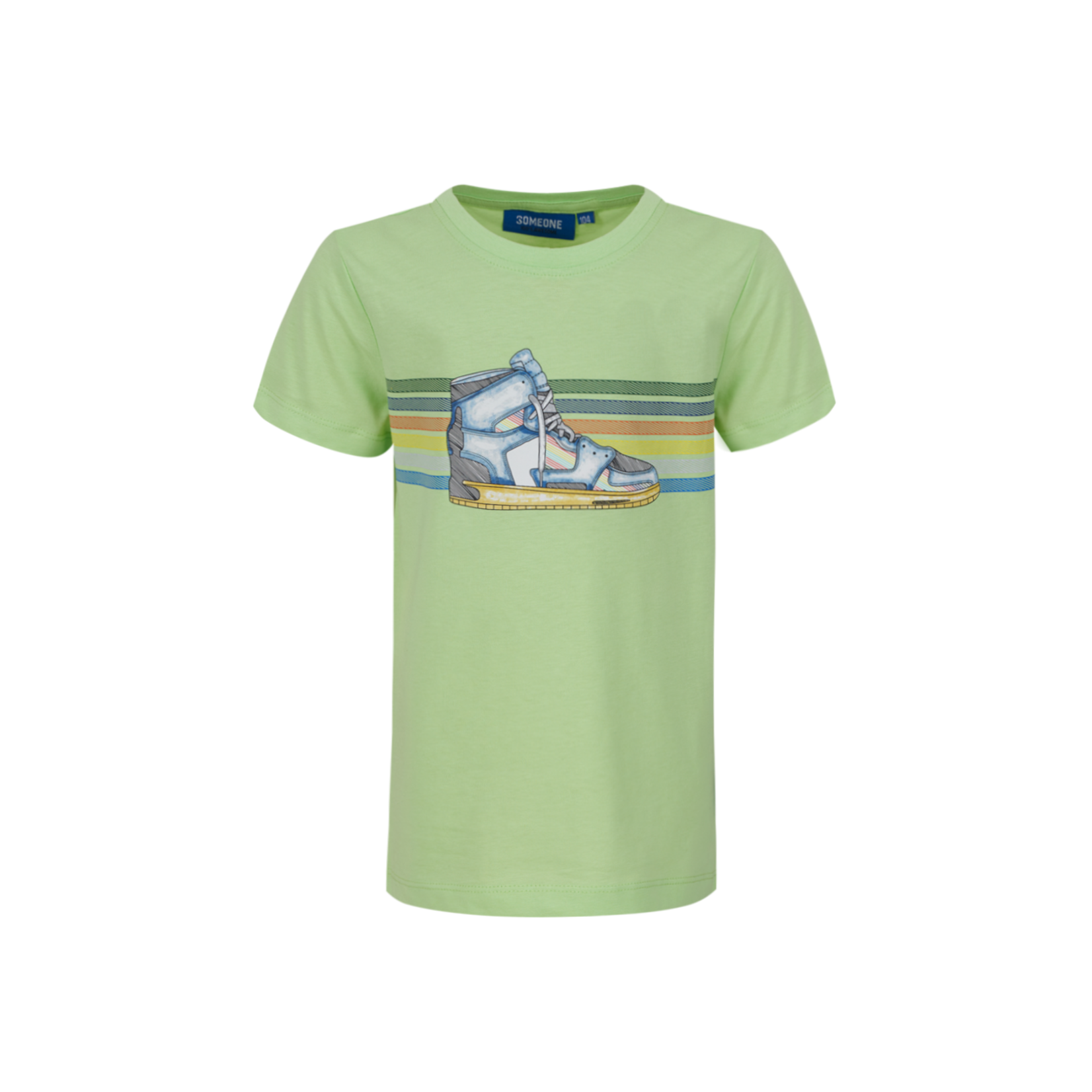 Someone TSHIRT KM ABE-SB-02-H LIME