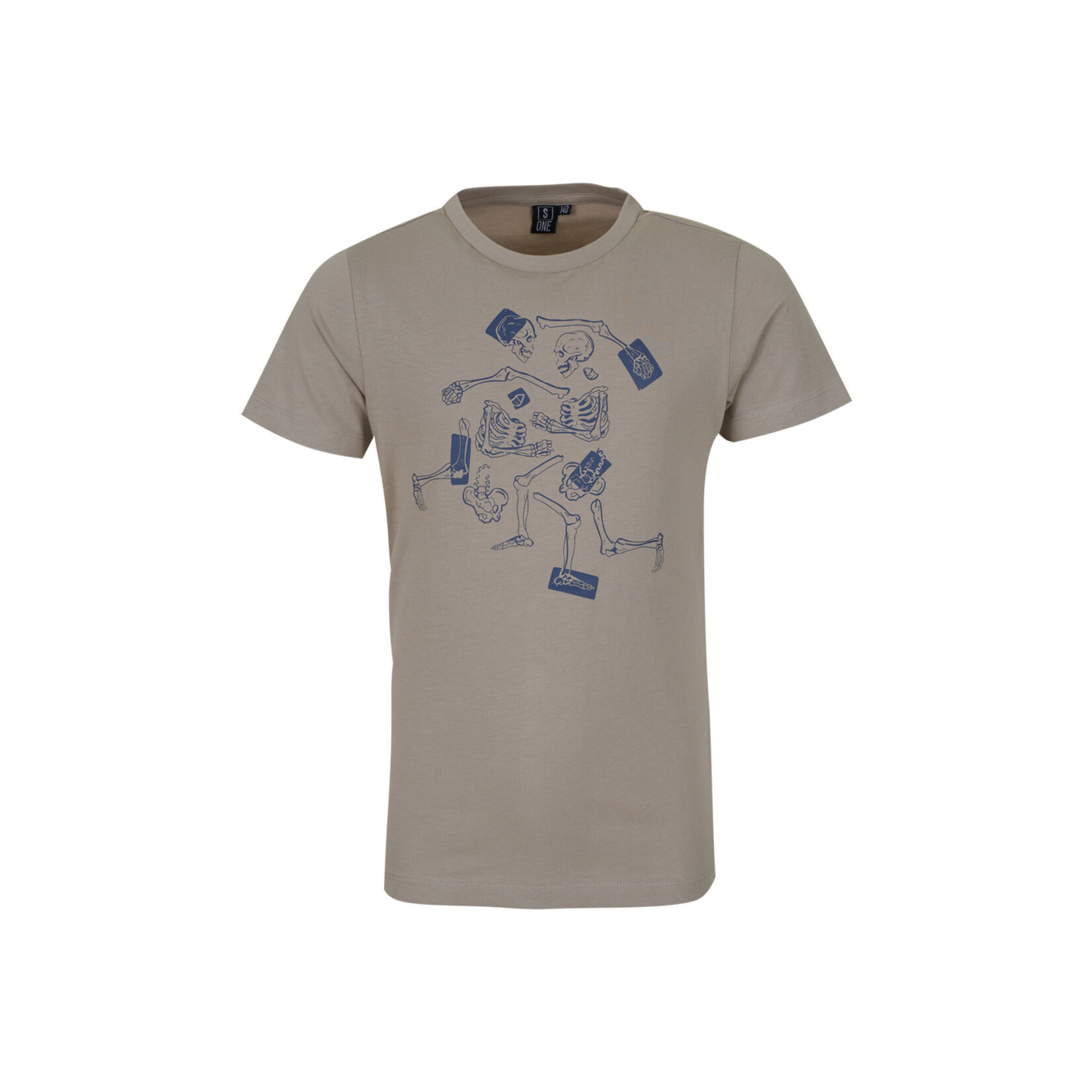 Someone TSHIRT KM RODNEY-B-02-D LIGHT BEIGE