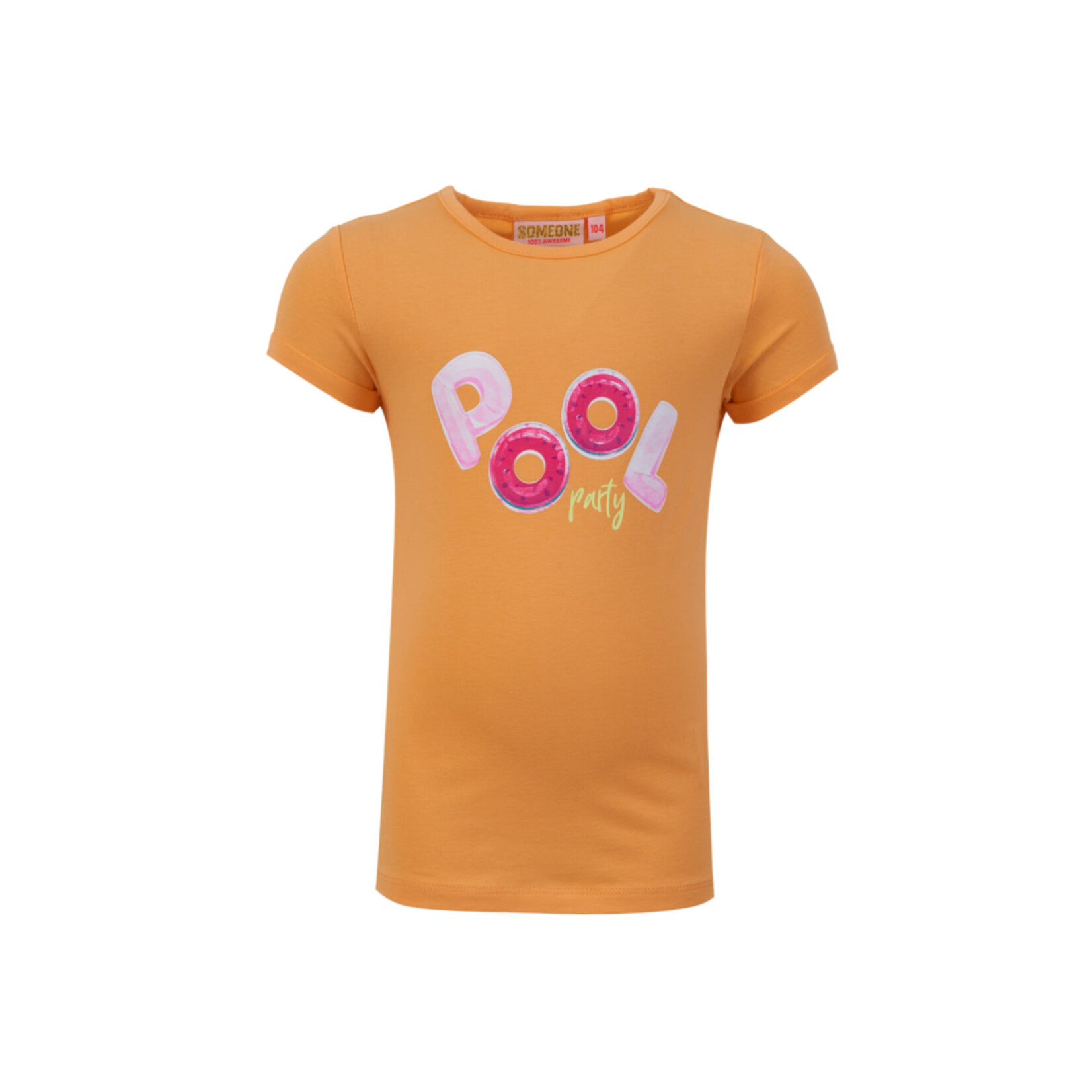 Someone TSHIRT KM FRUIX-SG-02-C BRIGHT ORANGE