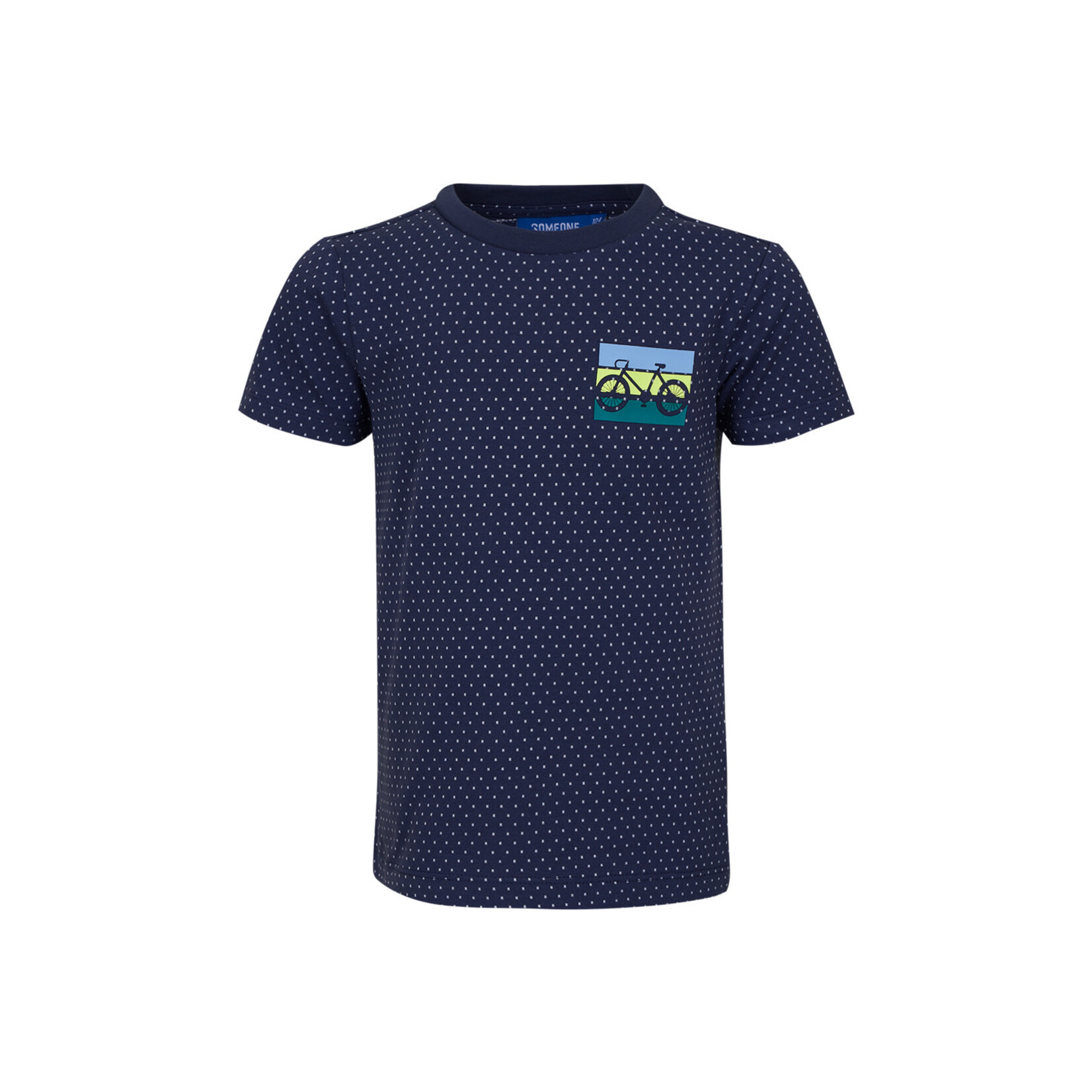Someone TSHIRT KM CROSS-SB-02-H NAVY