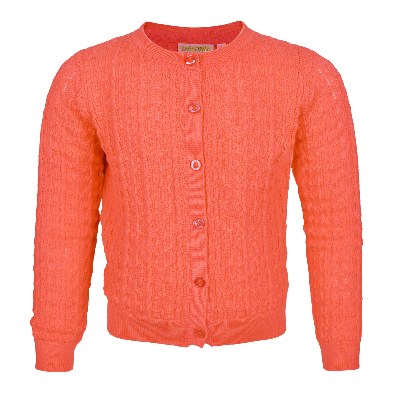 Someone CARDIGAN LIVIA-SG-15-L FLUO CORAL