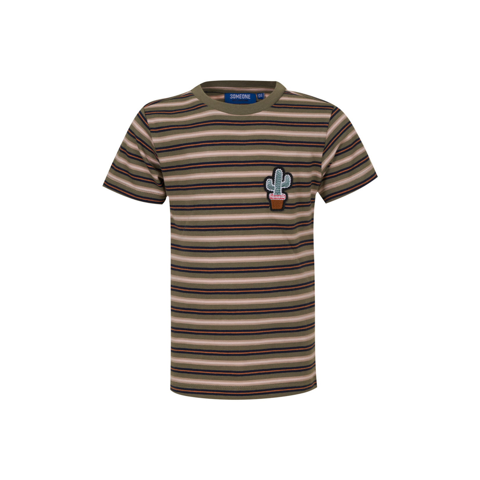 Someone TSHIRT KM DIDIER-SB-02-G GREY KHAKI