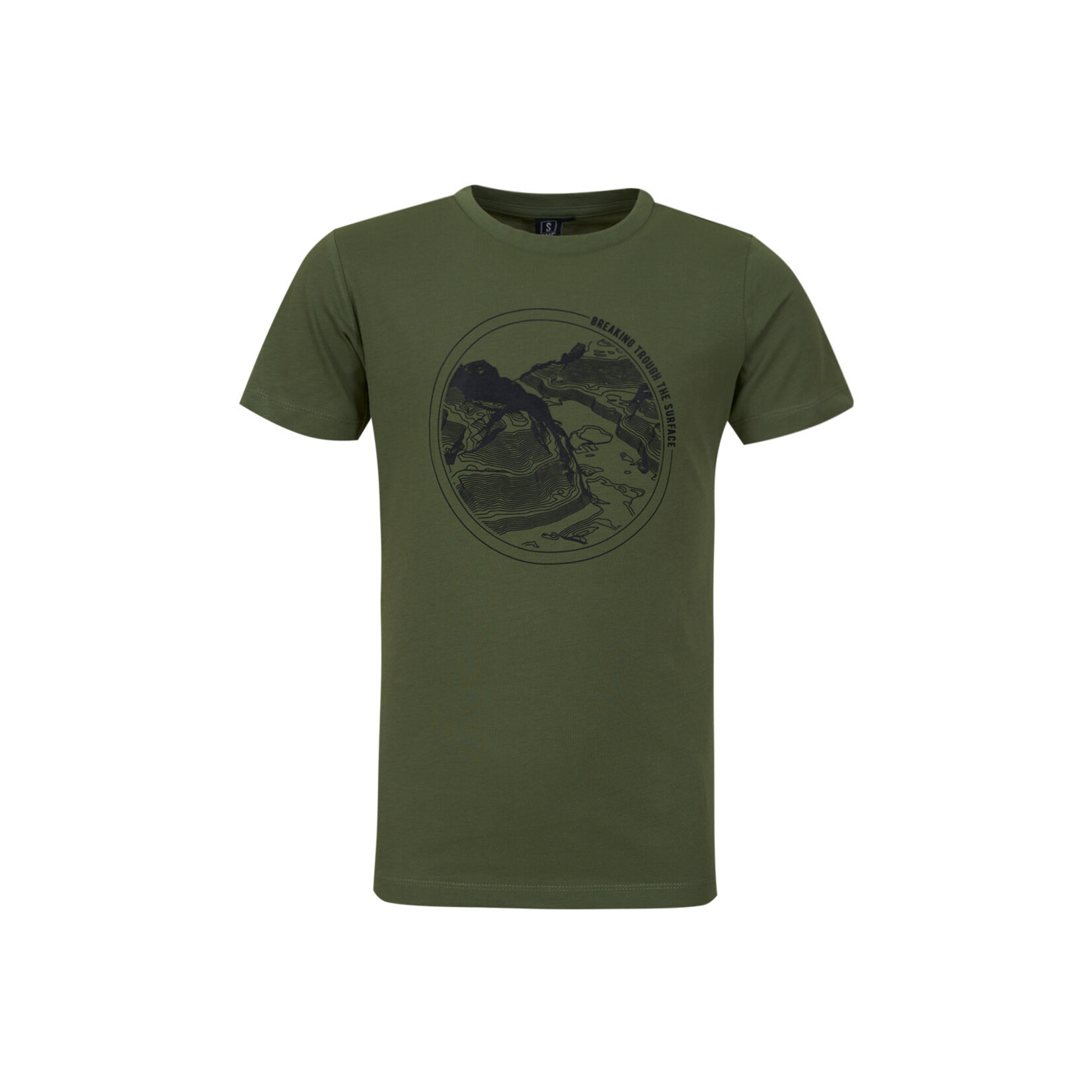 Someone TSHIRT KM SURFACE-B-02-C KHAKI