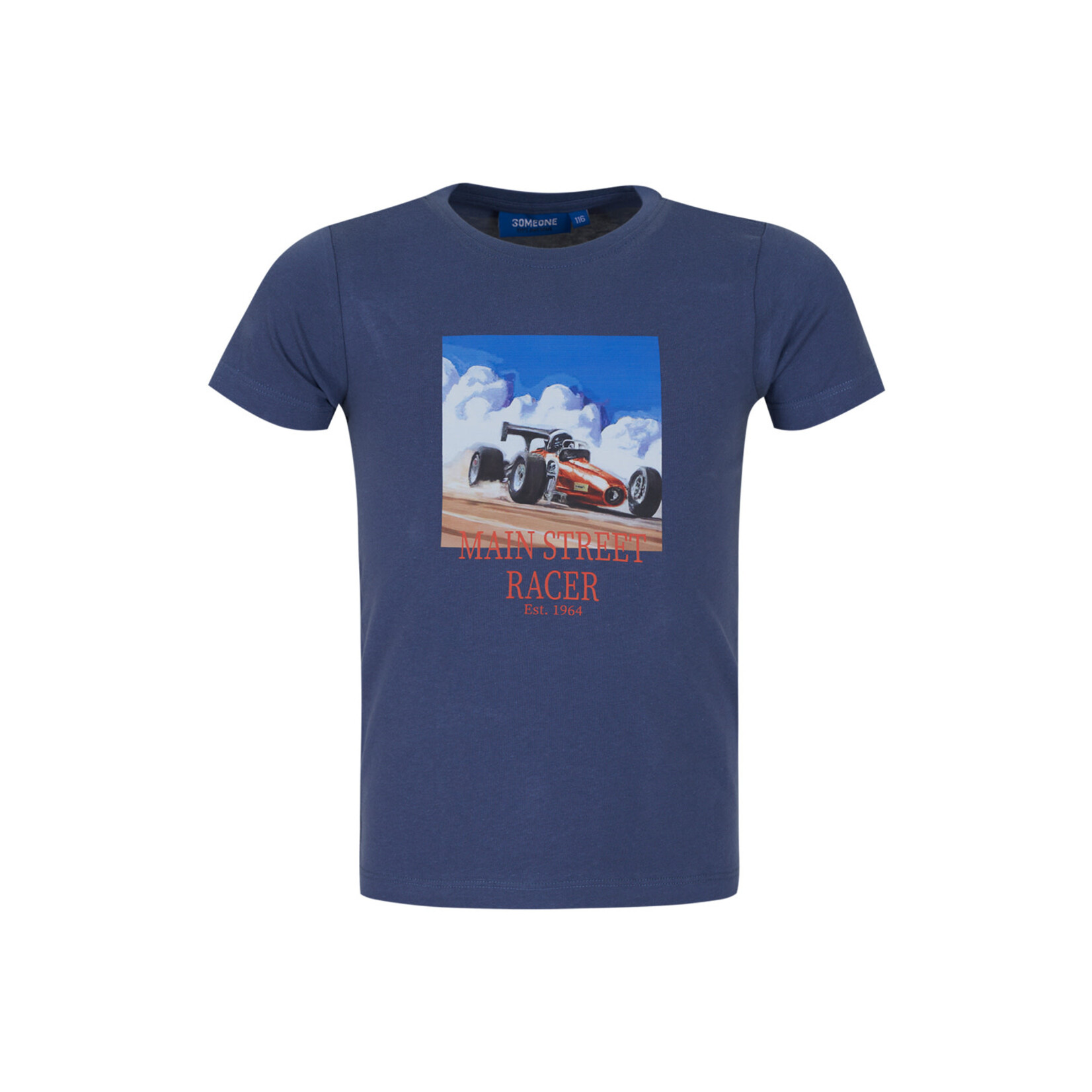 Someone TSHIRT KM MARTIN-SB-02-B BLUE GREY