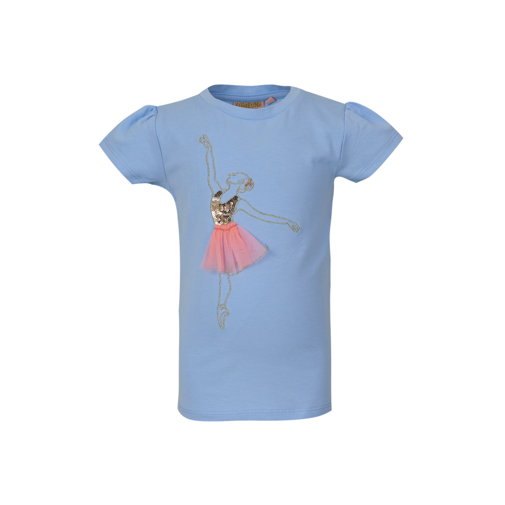 Someone TSHIRT KM ANAIS-SG-02-D LIGHT BLUE
