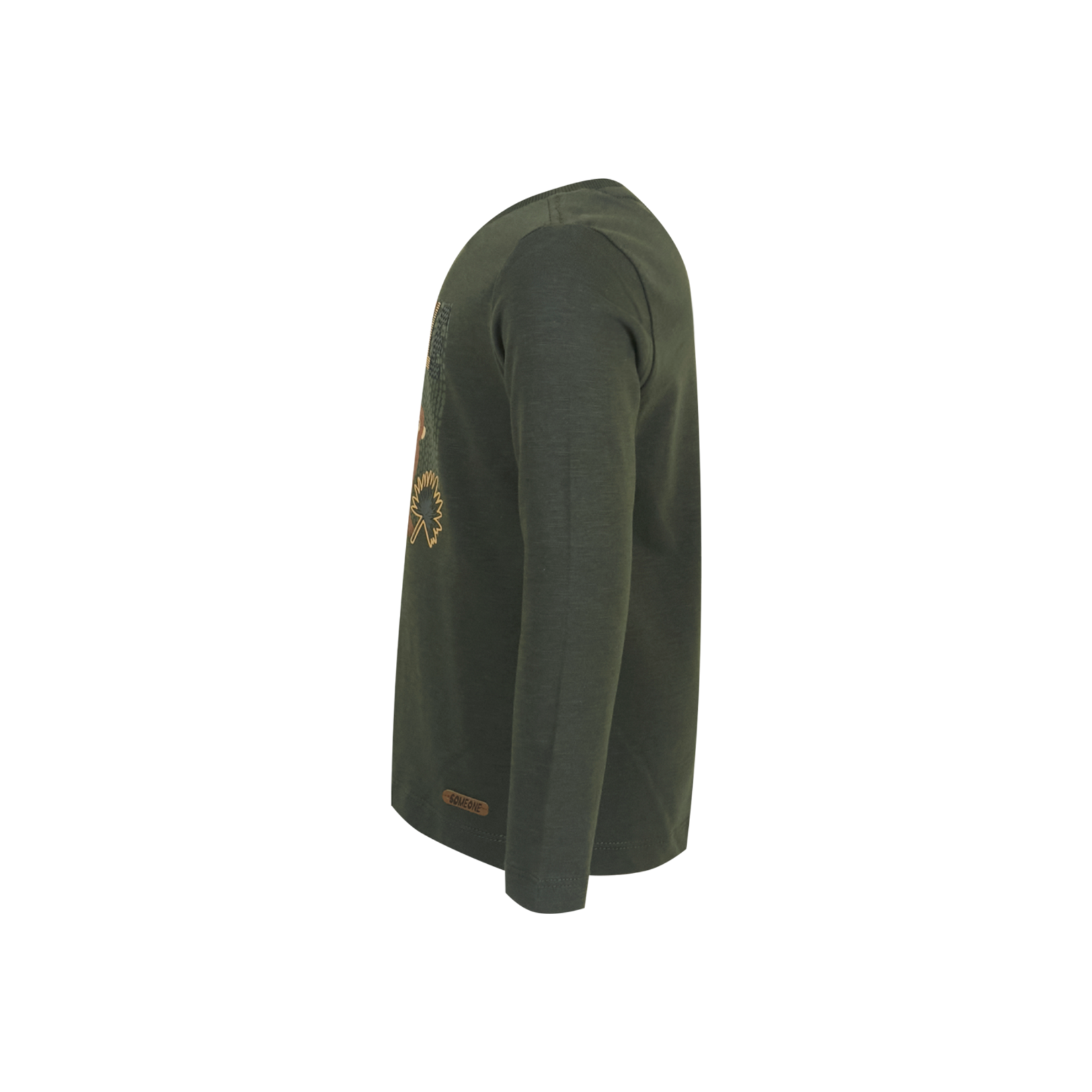 Someone Tshirt LM AAP-SB-03-C Dark Green