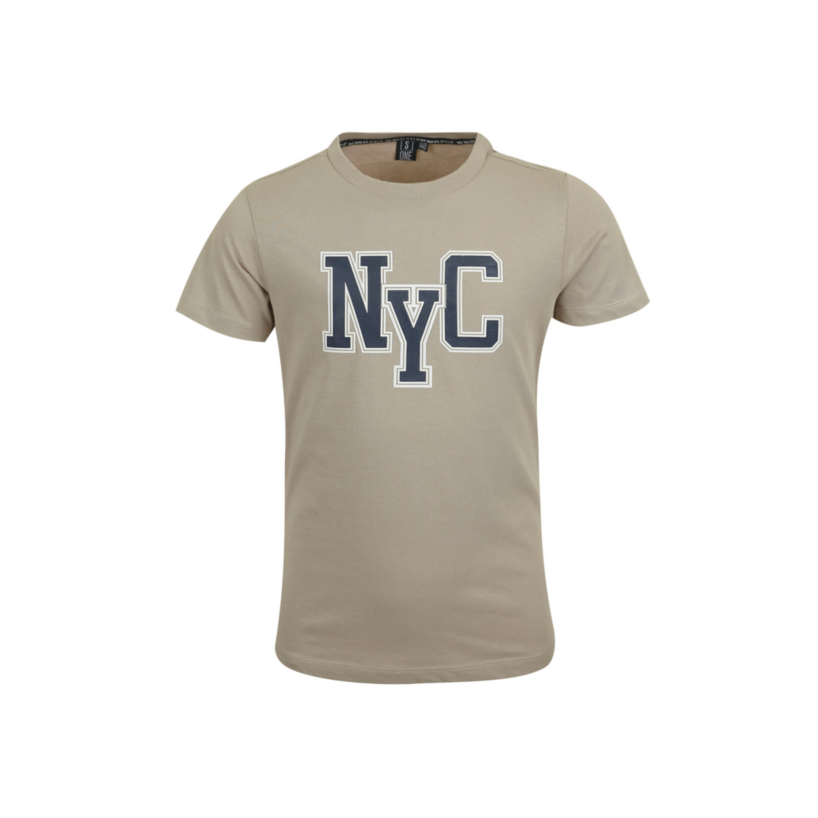 Someone TSHIRT KM SOCIETY-B-02-F BEIGE