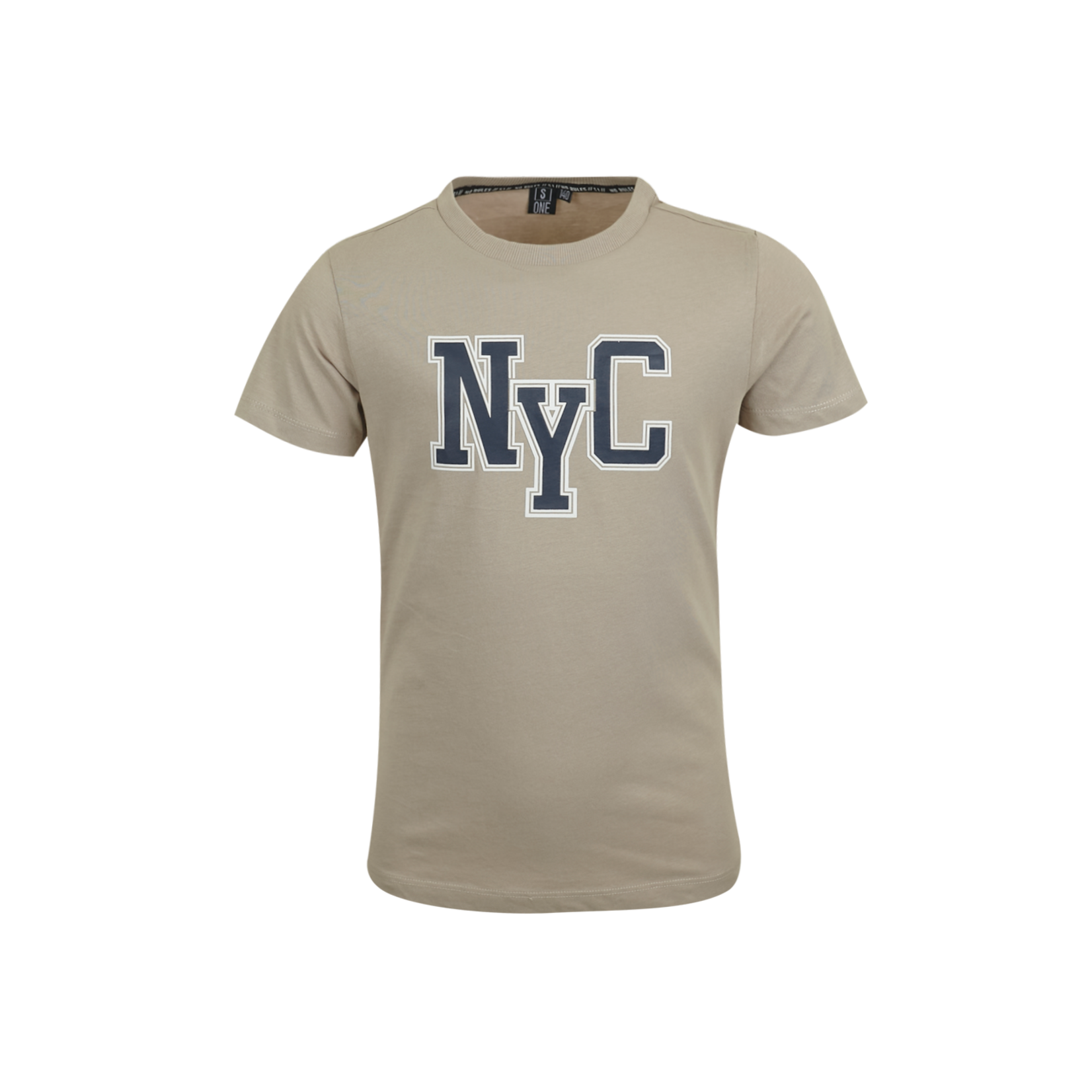 Someone TSHIRT KM SOCIETY-B-02-F BEIGE