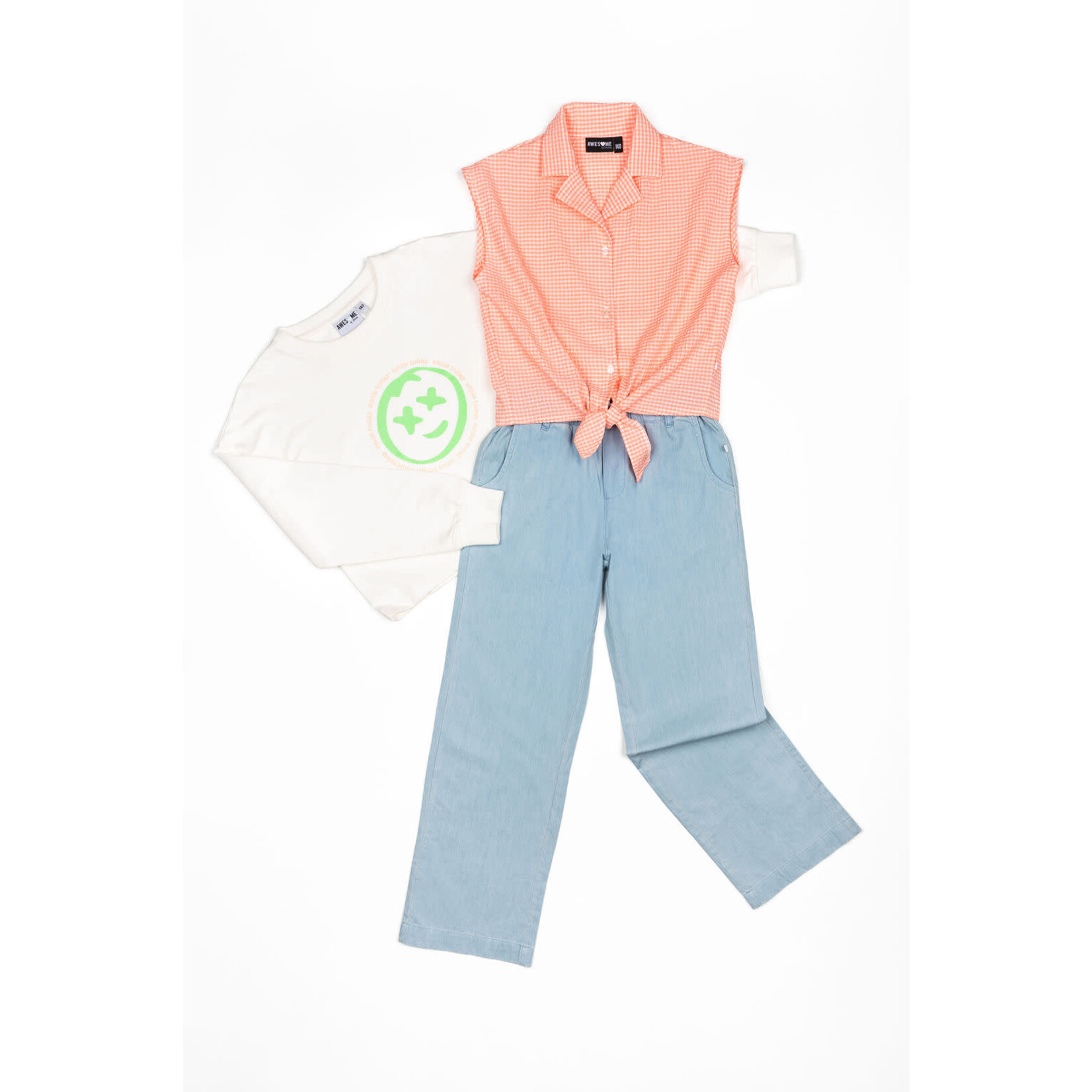 Someone BLOUSSE MARLOU-G-21-E FLUO CORAL