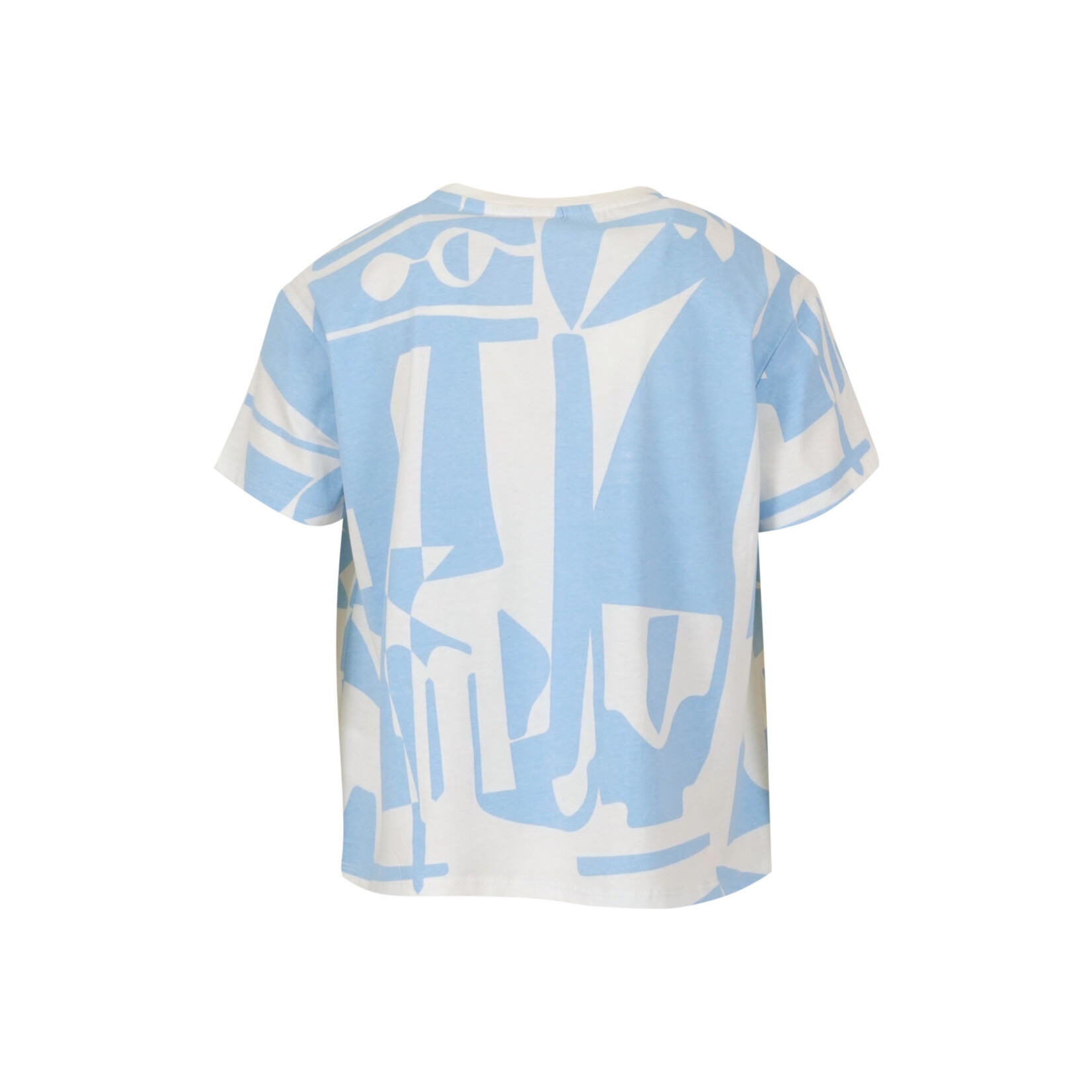 Someone TSHIRT KM JULIETTE-G-02-B LIGHT BLUE