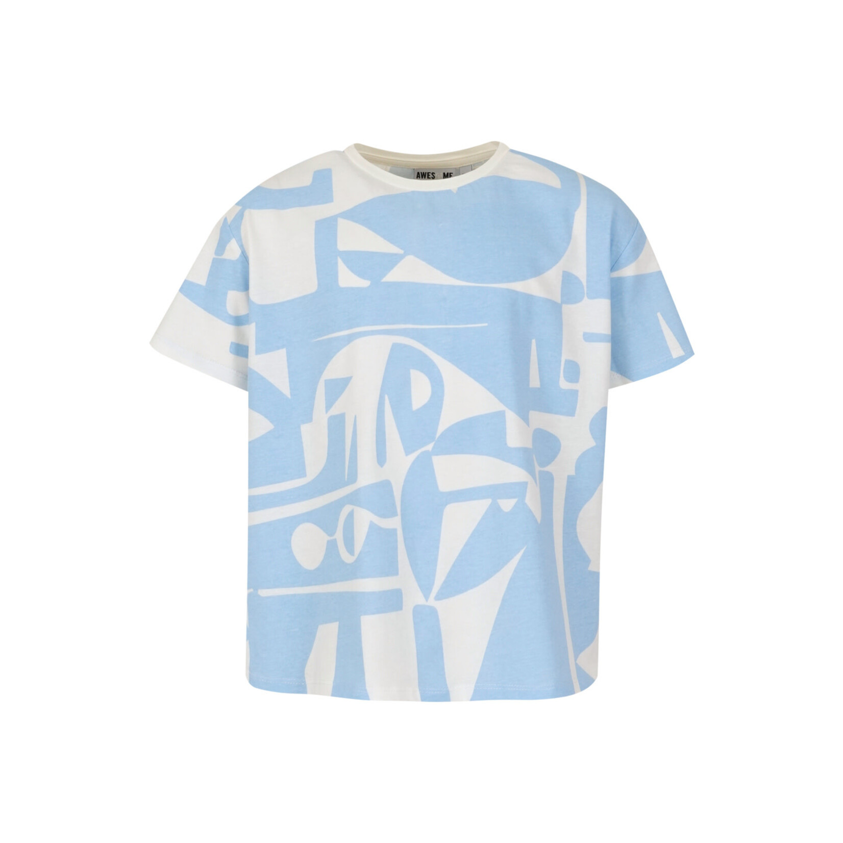 Someone TSHIRT KM JULIETTE-G-02-B LIGHT BLUE