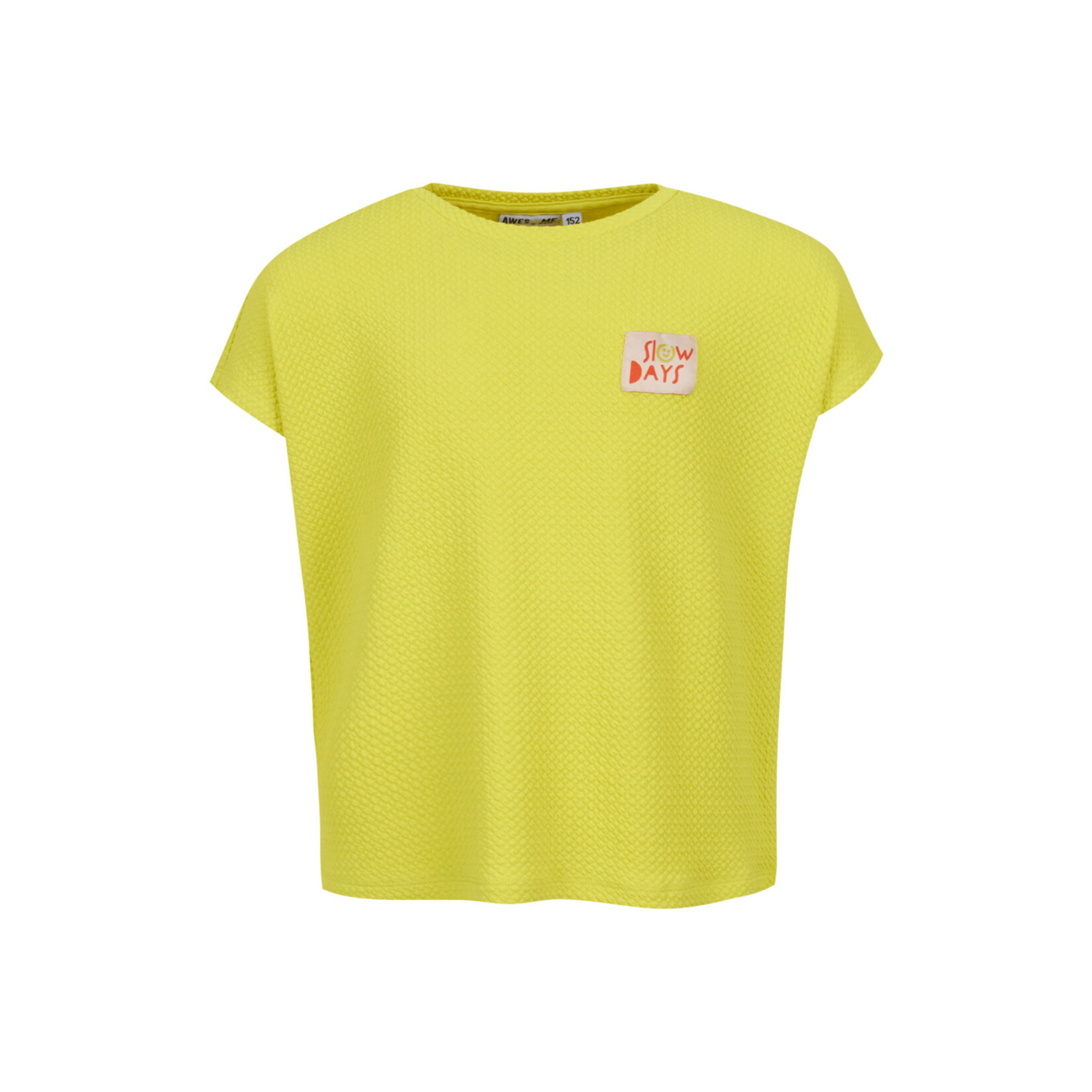 Someone TSHIRT KM CORALIE-G-02-L LIME