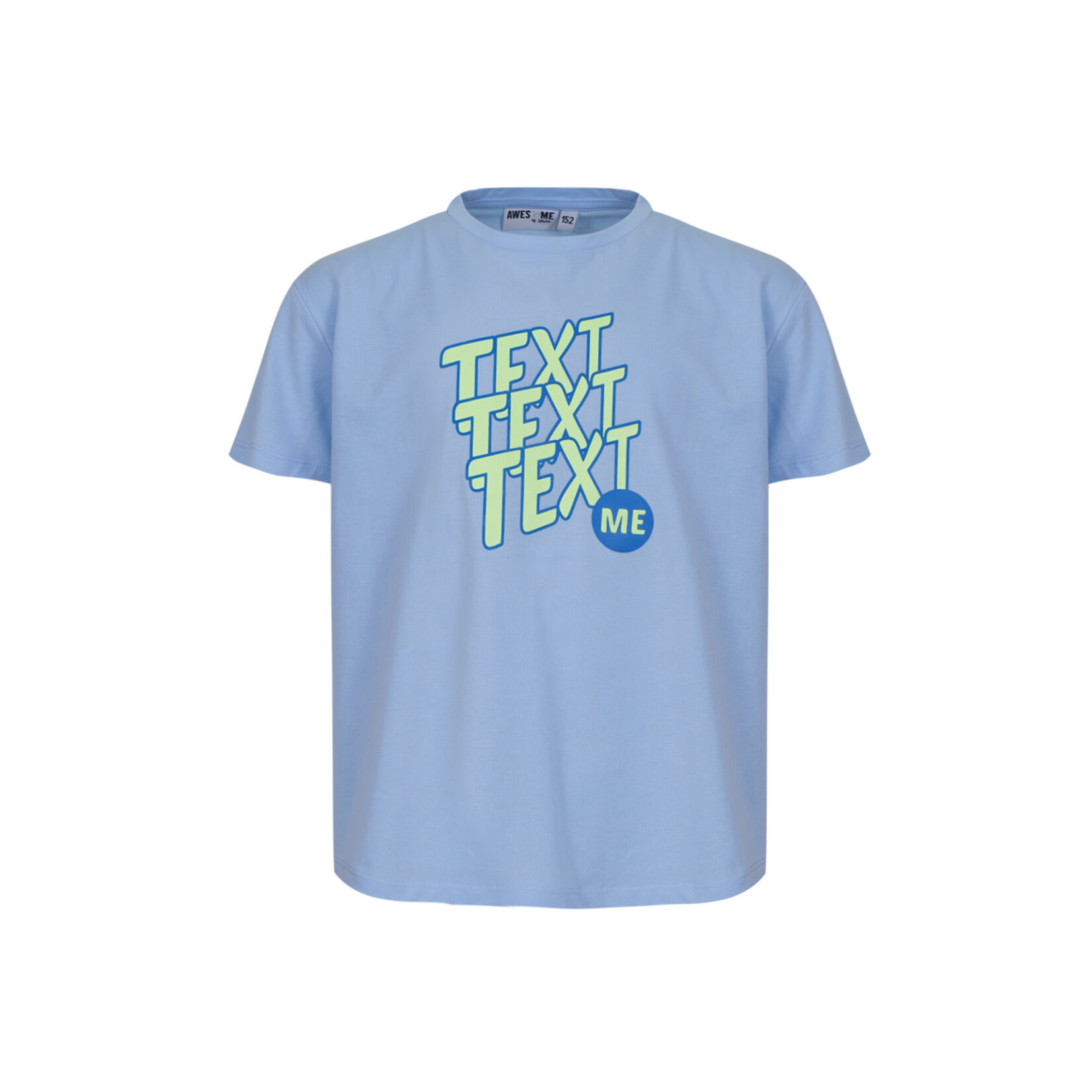 Someone TSHIRT KM CORALIE-G-02-D LIGHT BLUE