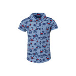 Someone HEMD KM VAN-SB-21-E LIGHT BLUE