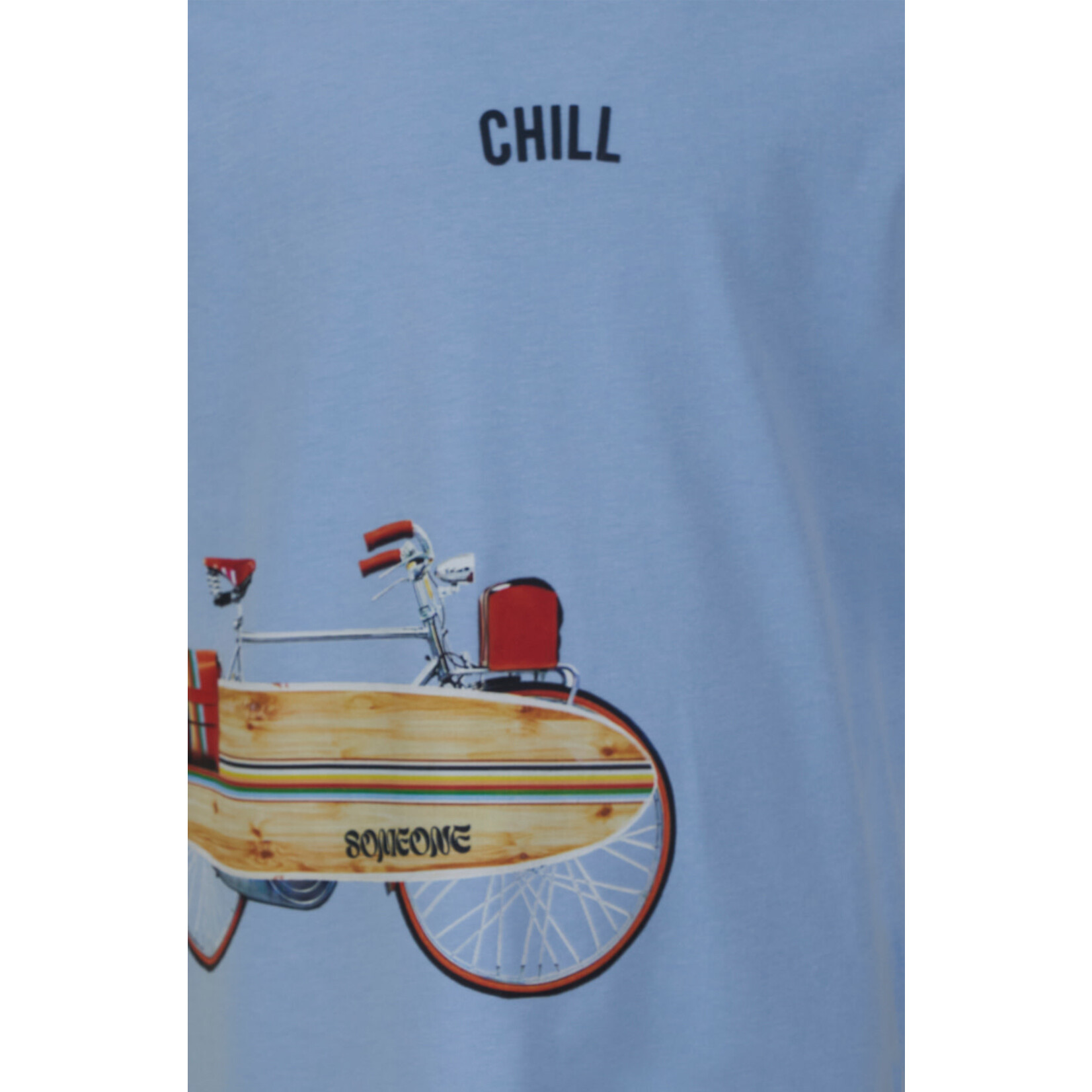 Someone TSHIRT KM CROSS-SB-02-B LIGHT BLUE