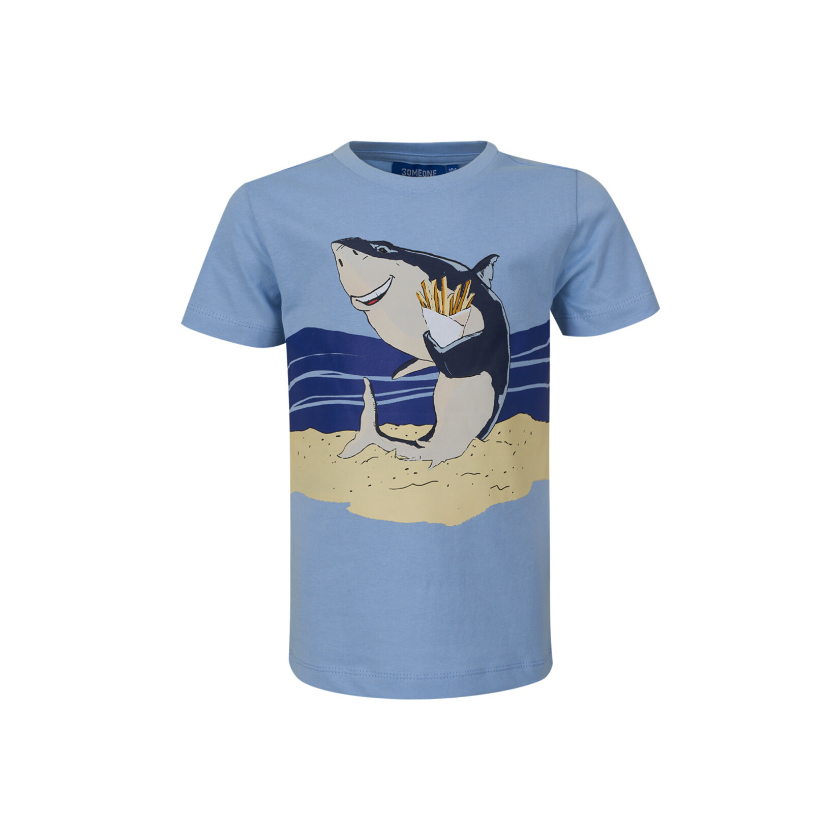 Someone TSHIRT KM IAS-SB-02-D LIGHT BLUE