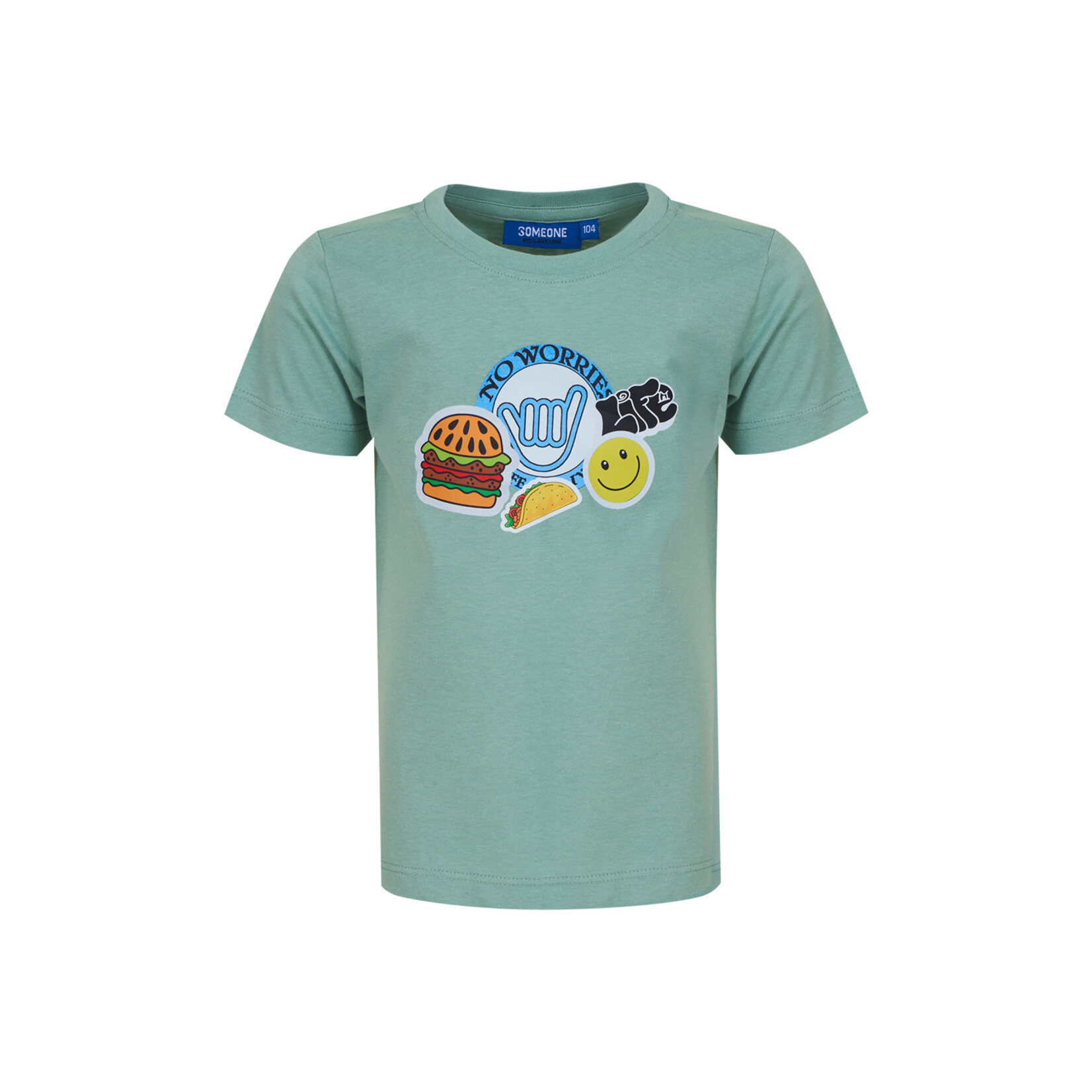 Someone TSHIRT KM POLAROID-SB-02-B LIGHT KHAKI