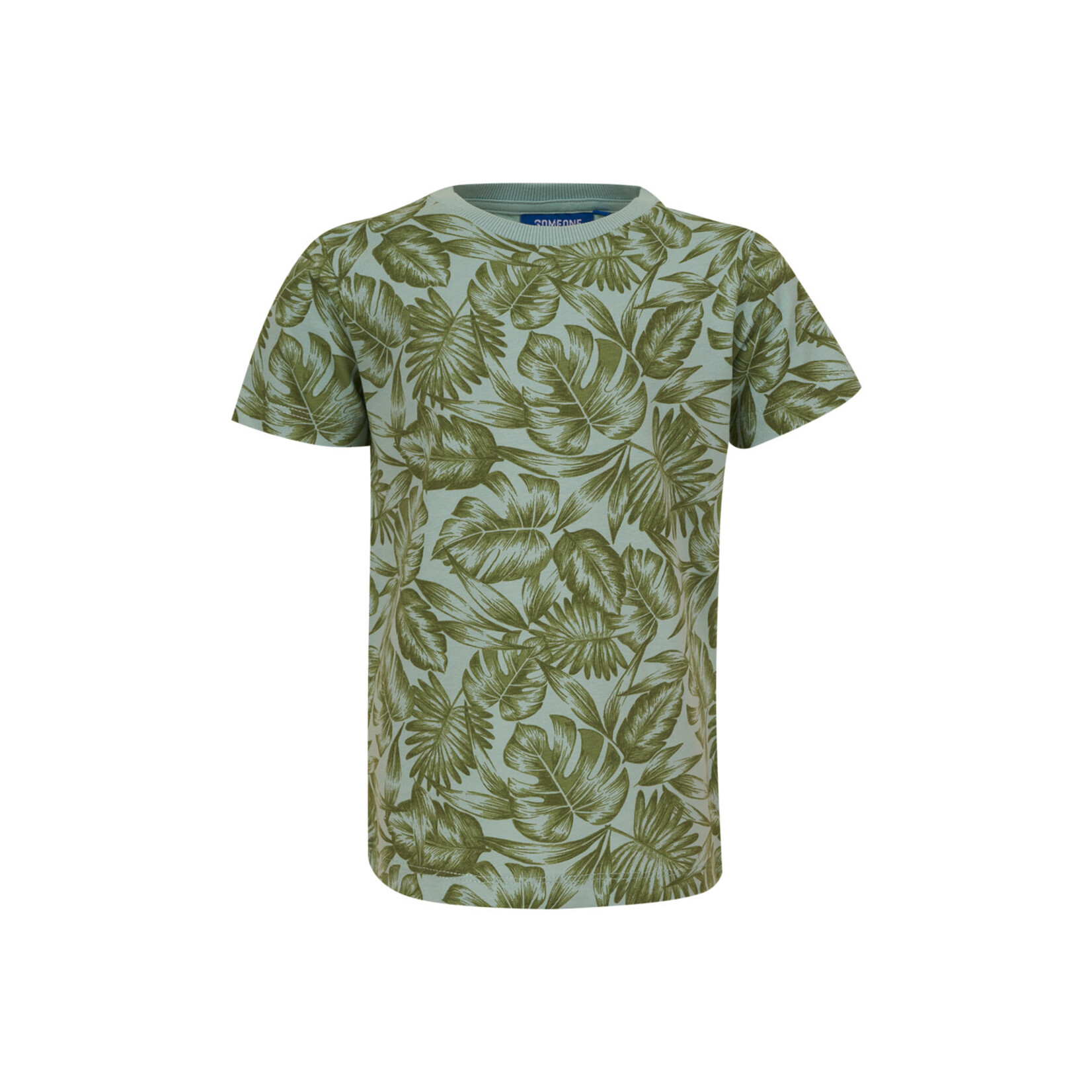 Someone TSHIRT KM WOUT-SB-02-B LIGHT AQUA