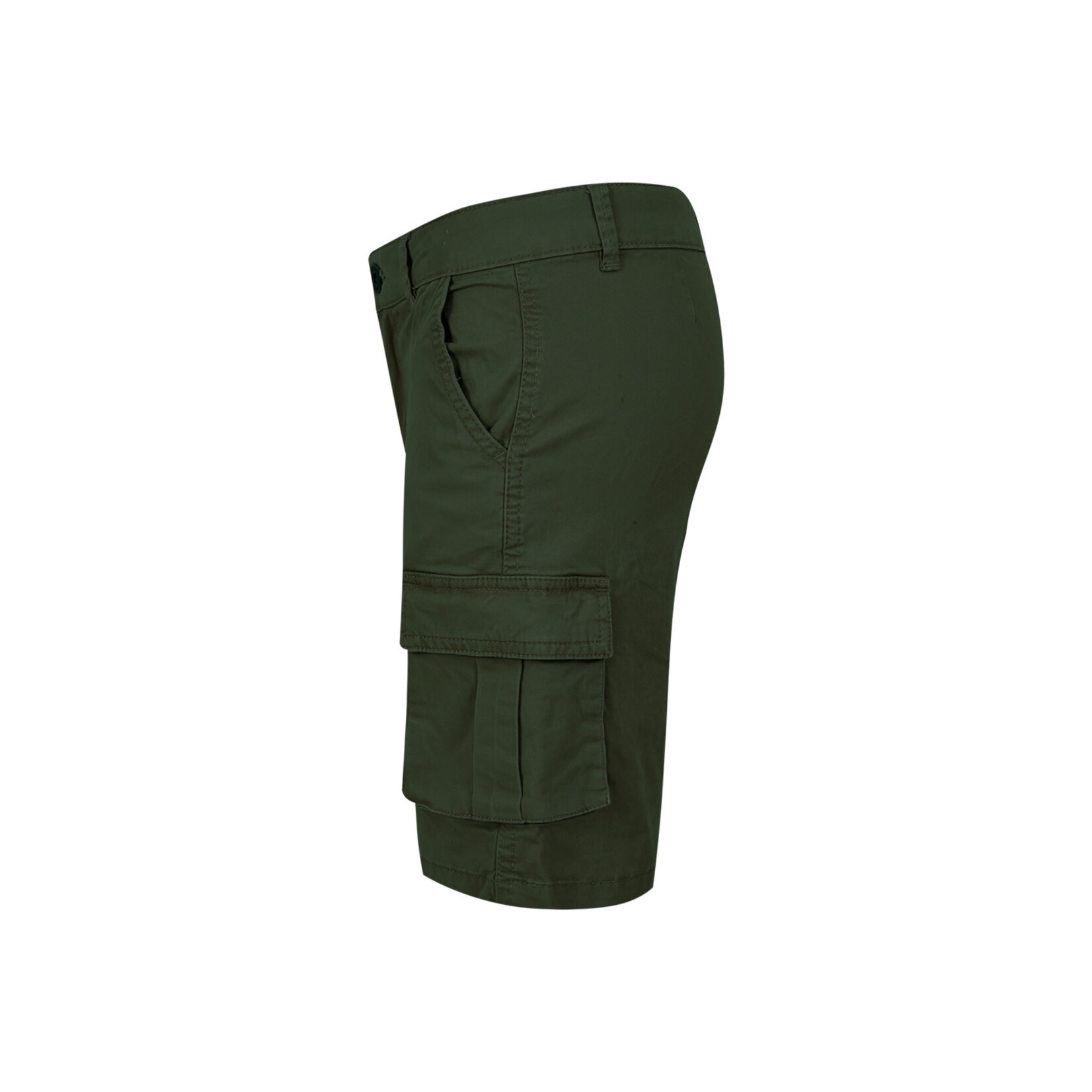 Someone SHORT MANU-B-34-H GREY KHAKI