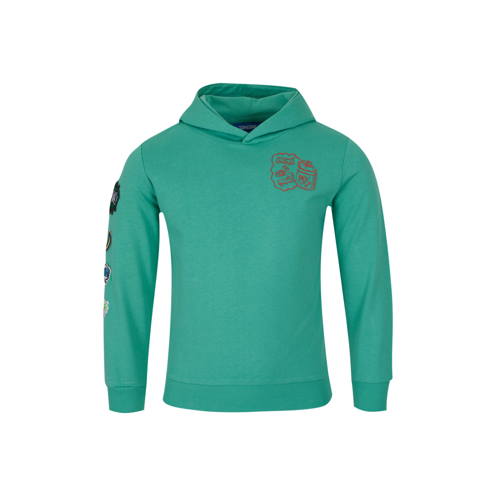 Someone SWEATER FRED-SB-16-D GREEN