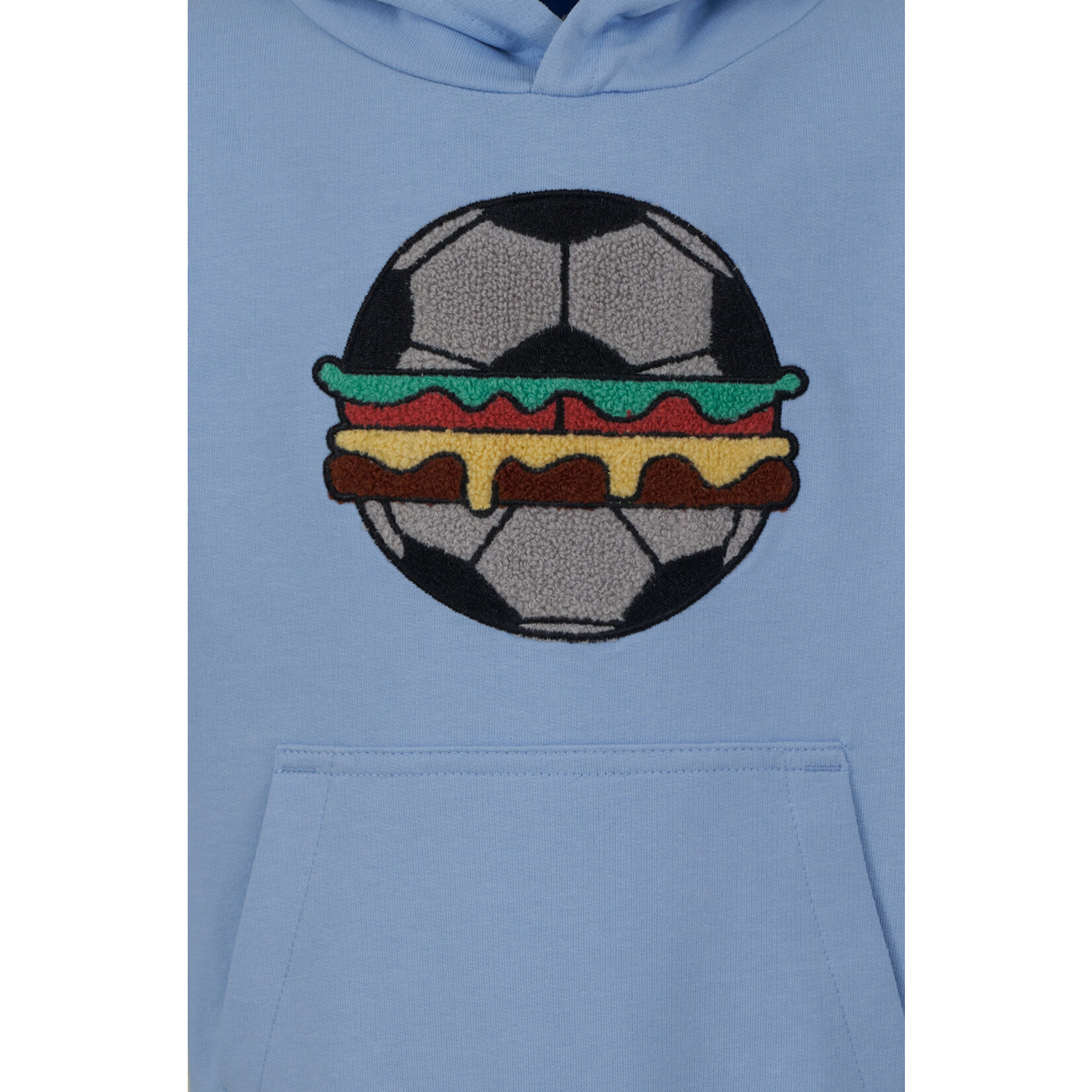 Someone SWEATER POLAROID-SB-16-A LIGHT BLUE