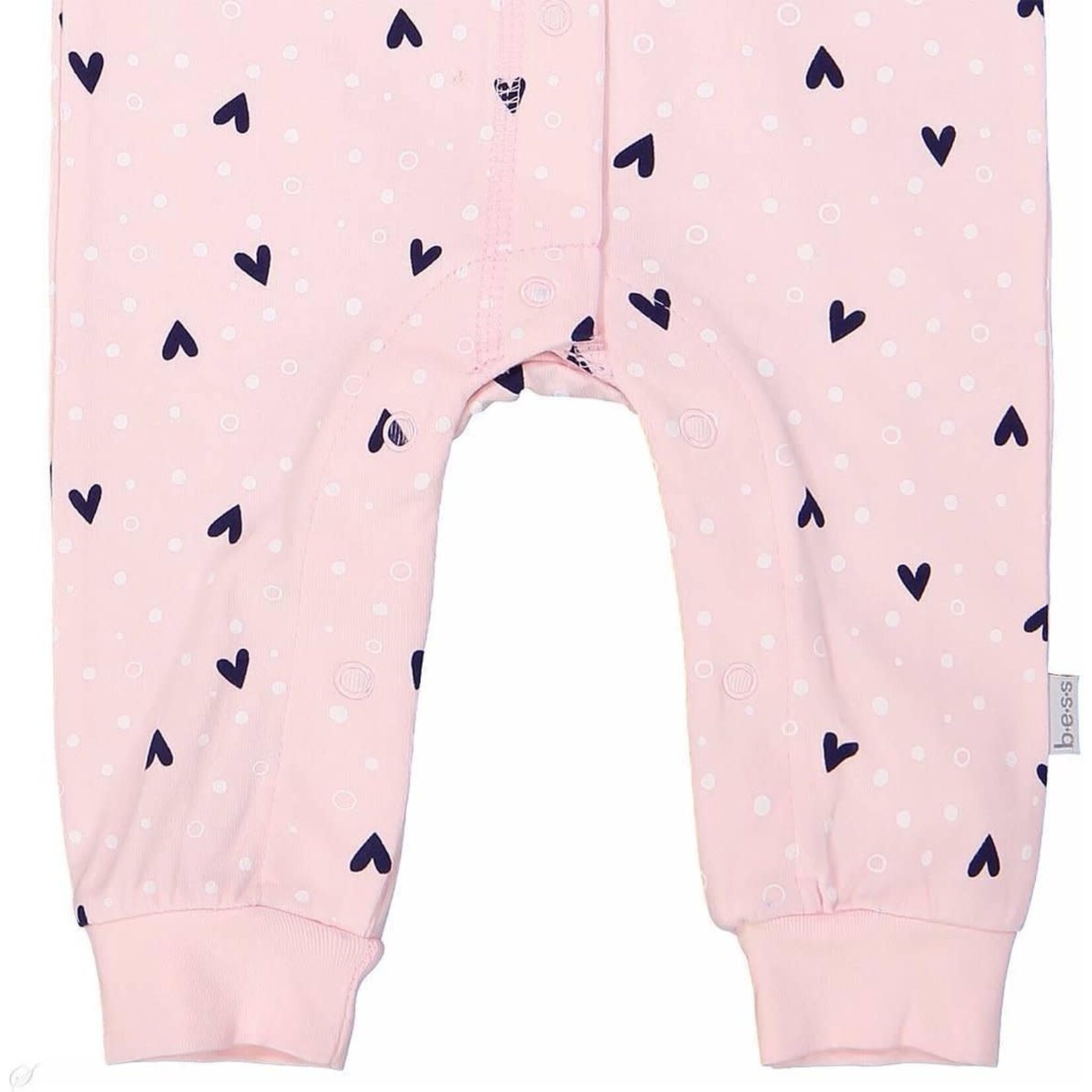 BESS Kruippakje Hearts Pink