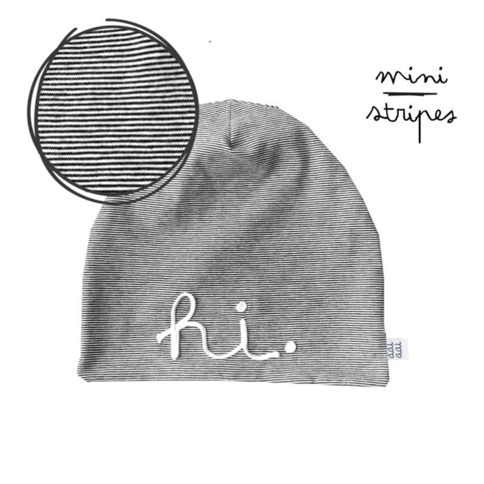 AAI AAI hi BEANIE stripes
