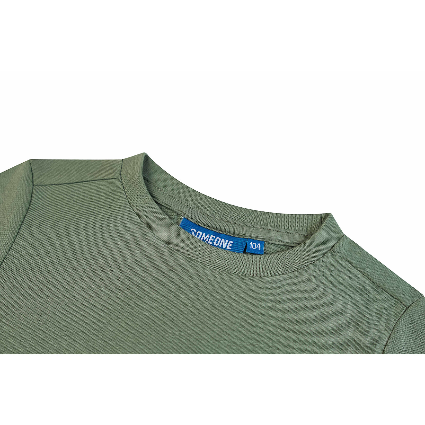 Someone TSHIRT LM DINOSO-SB-03-D LIGHT KHAKI