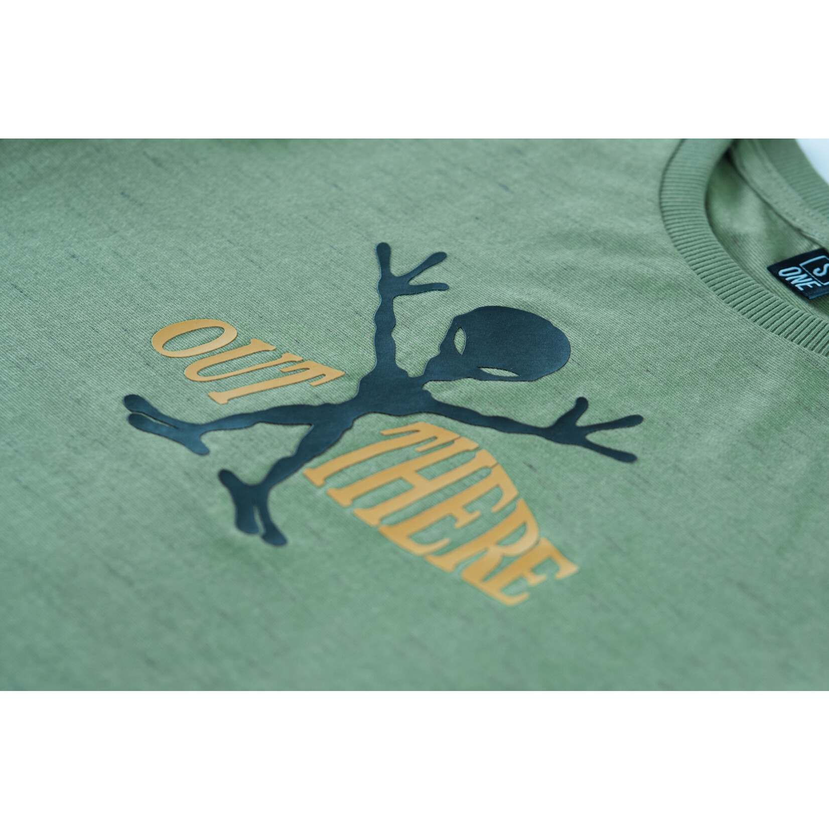 Someone TSHIRT UNKNOWN-B-02-D GREY KHAKI