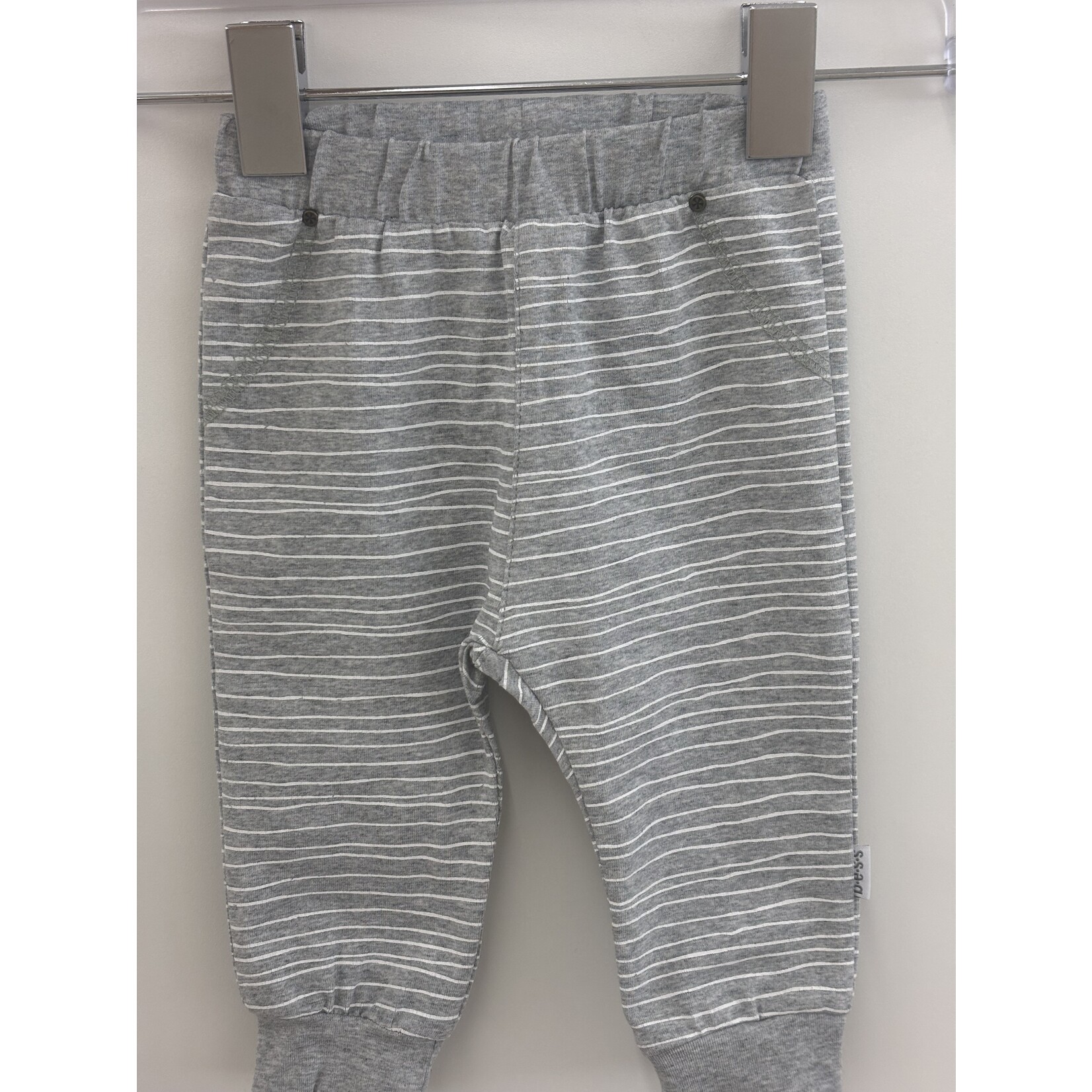 BESS Broek Pinstripe White