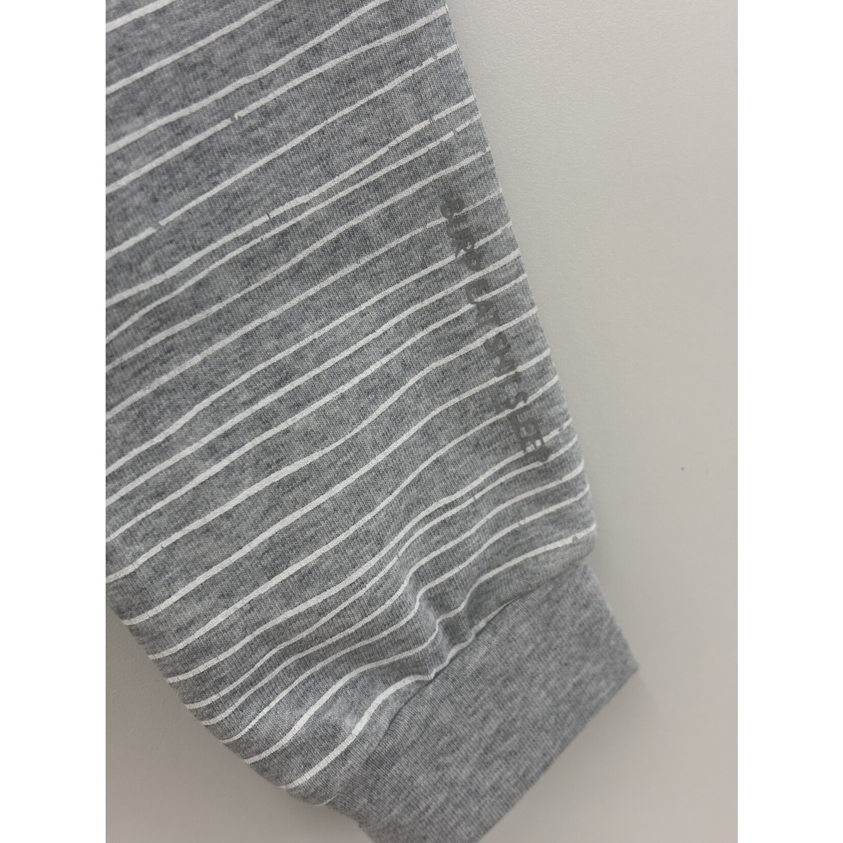 BESS Broek Pinstripe White
