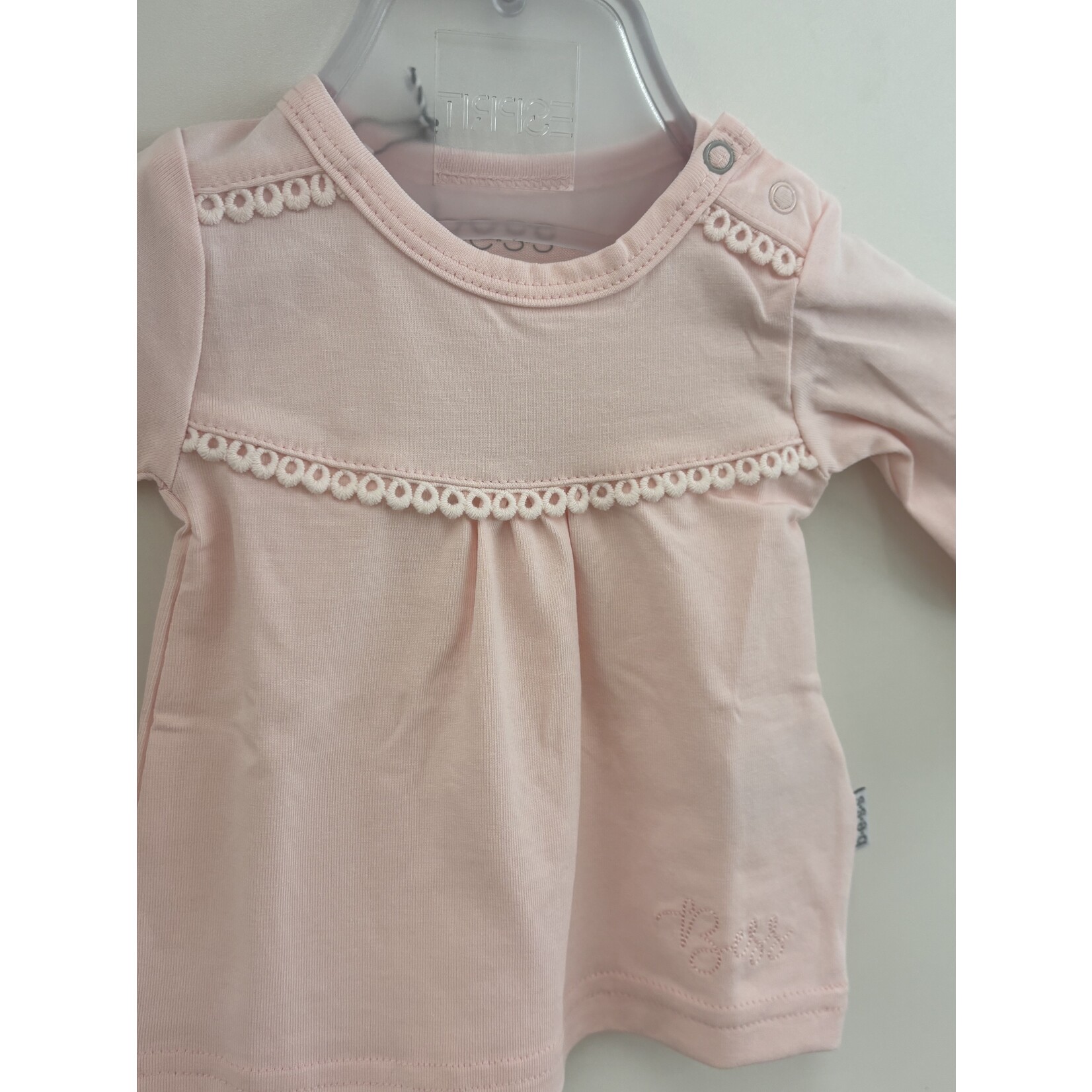 BESS Shirt Crochet pink L.SL