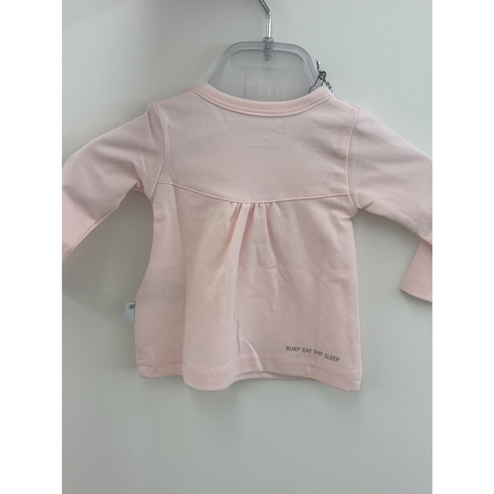BESS Shirt Crochet pink L.SL