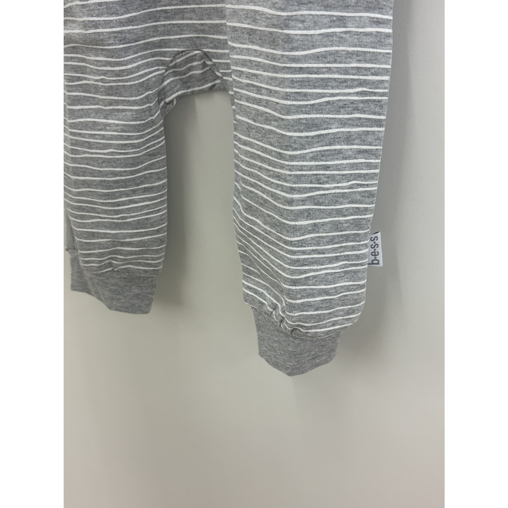 BESS Kruippakje Pinstripe White