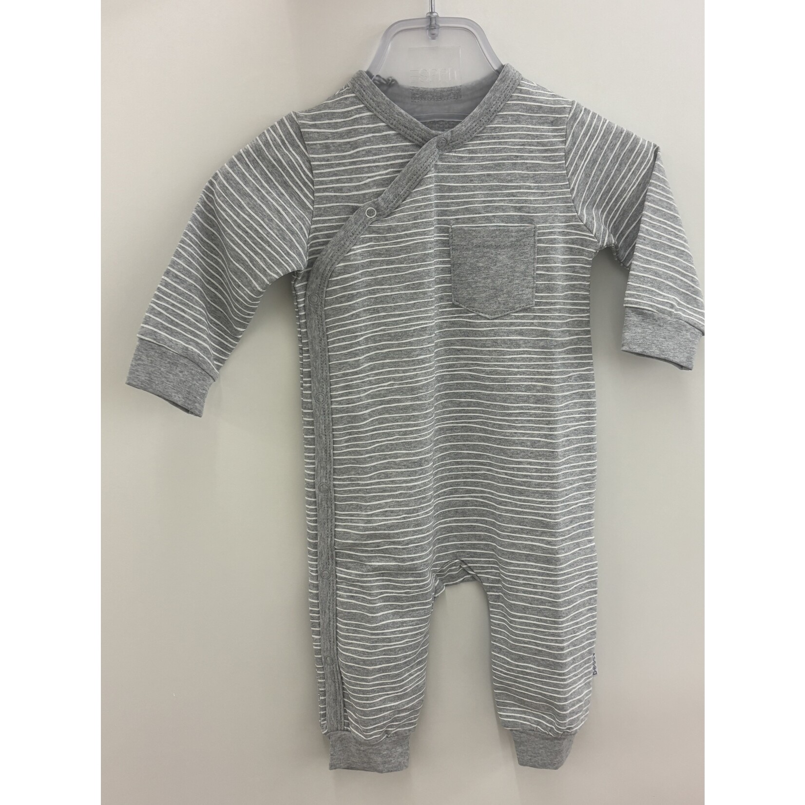 BESS Kruippakje Pinstripe White