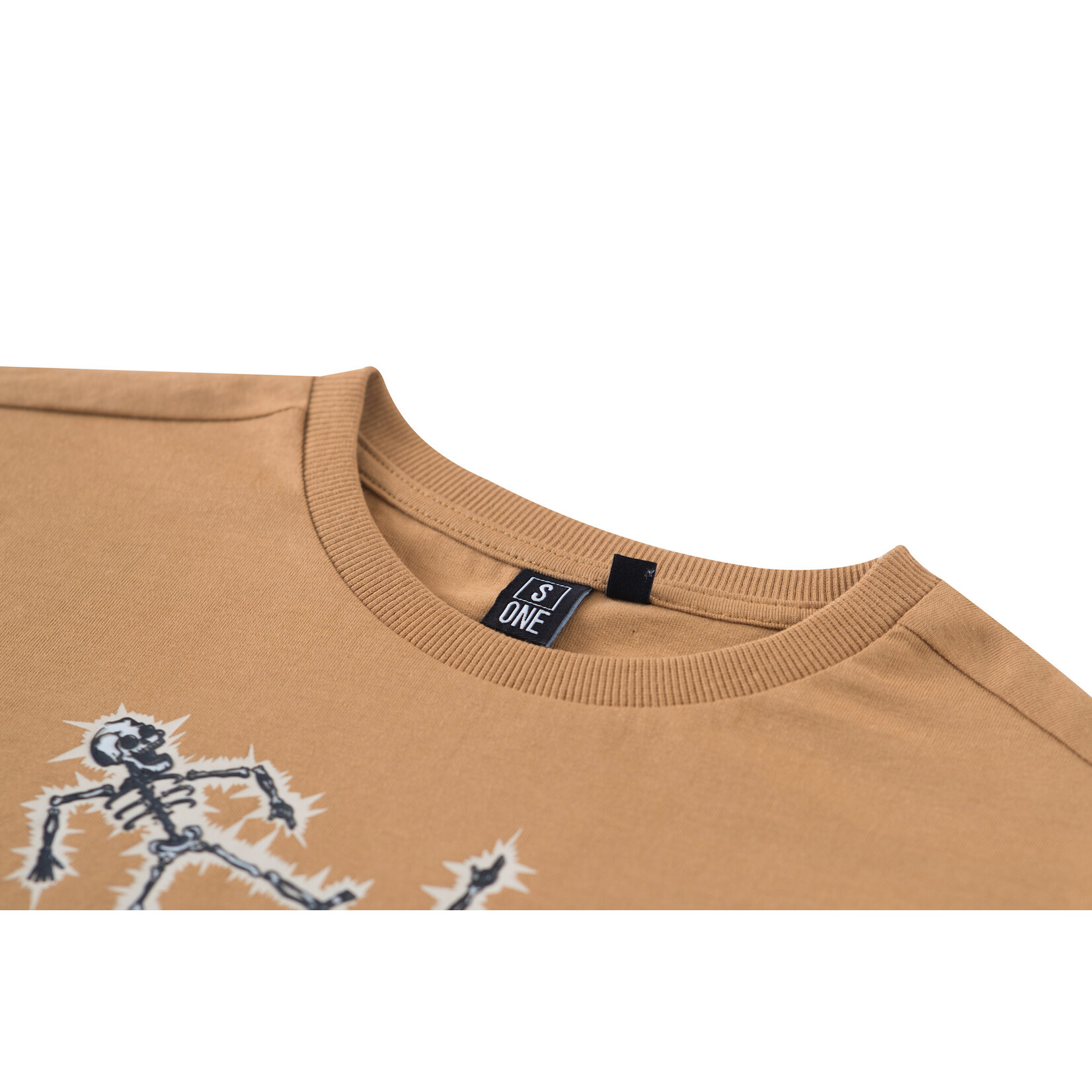 Someone TSHIRT EASON-B-02-E CAMEL