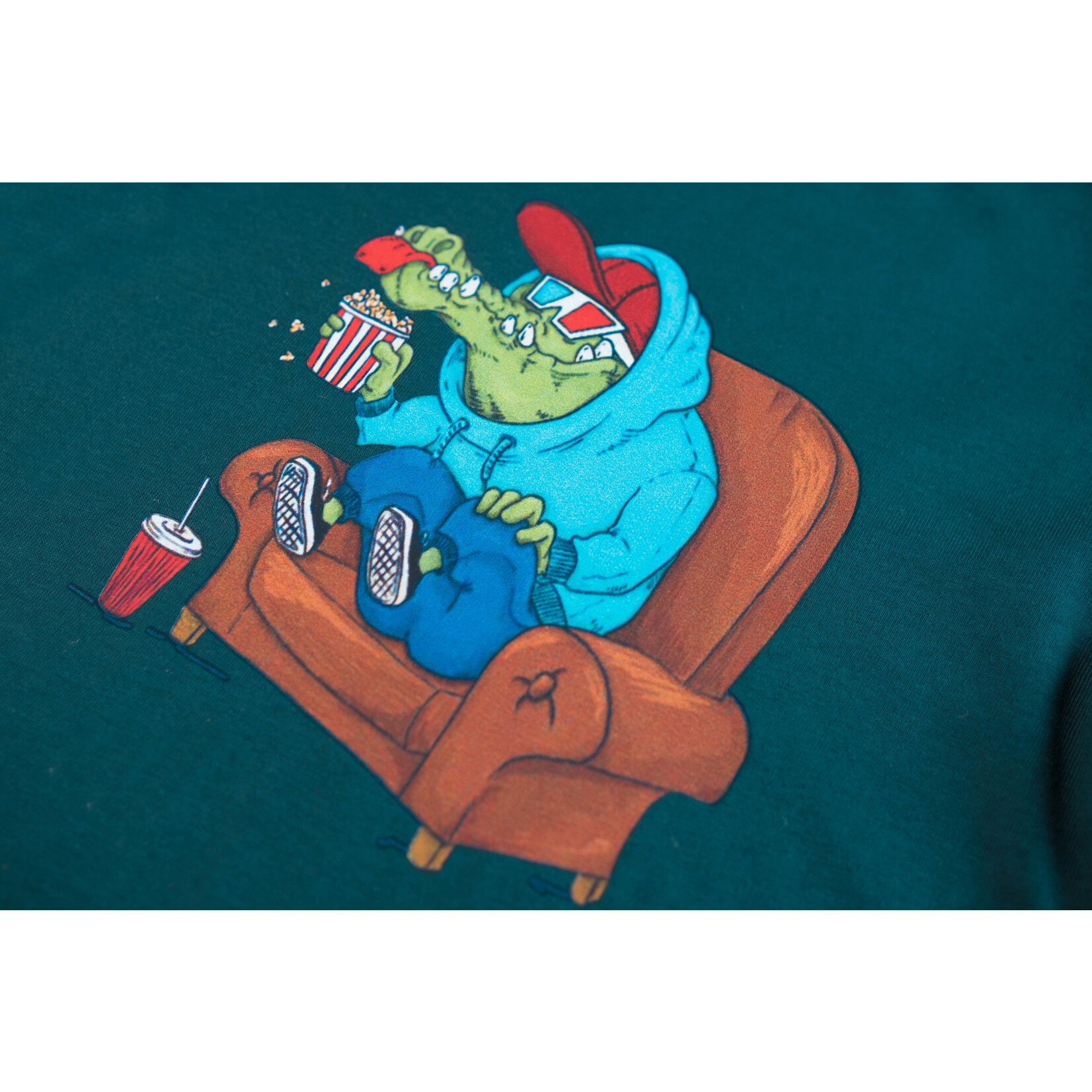 Someone TSHIRT LM WILLEM-SB-03-E DARK GREEN