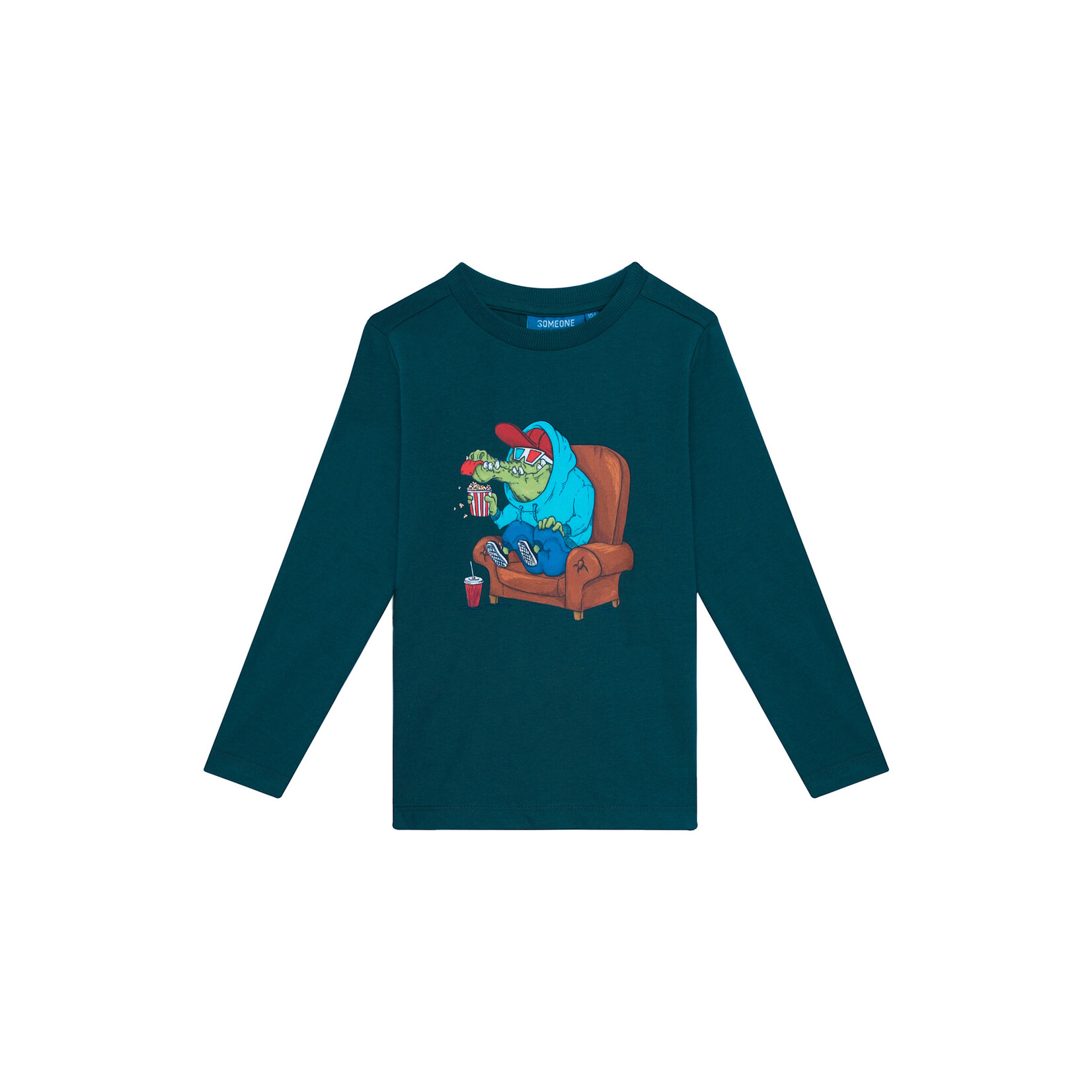 Someone TSHIRT LM WILLEM-SB-03-E DARK GREEN