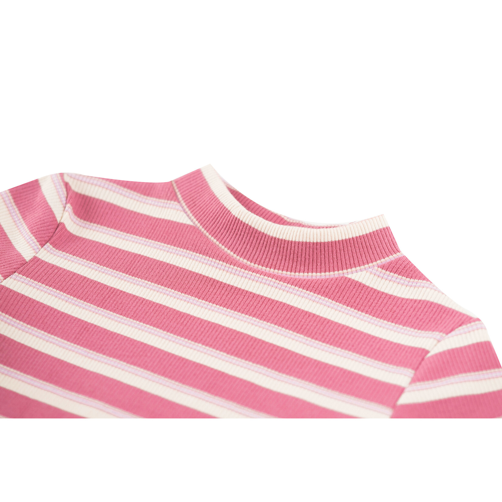 Someone TSHIRT LM BONJOUR-SG-03-L DARK OLD PINK