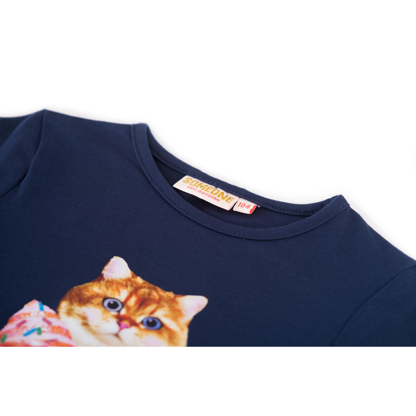 Someone TSHIRT LM CROISSANT-SG-03-A NAVY