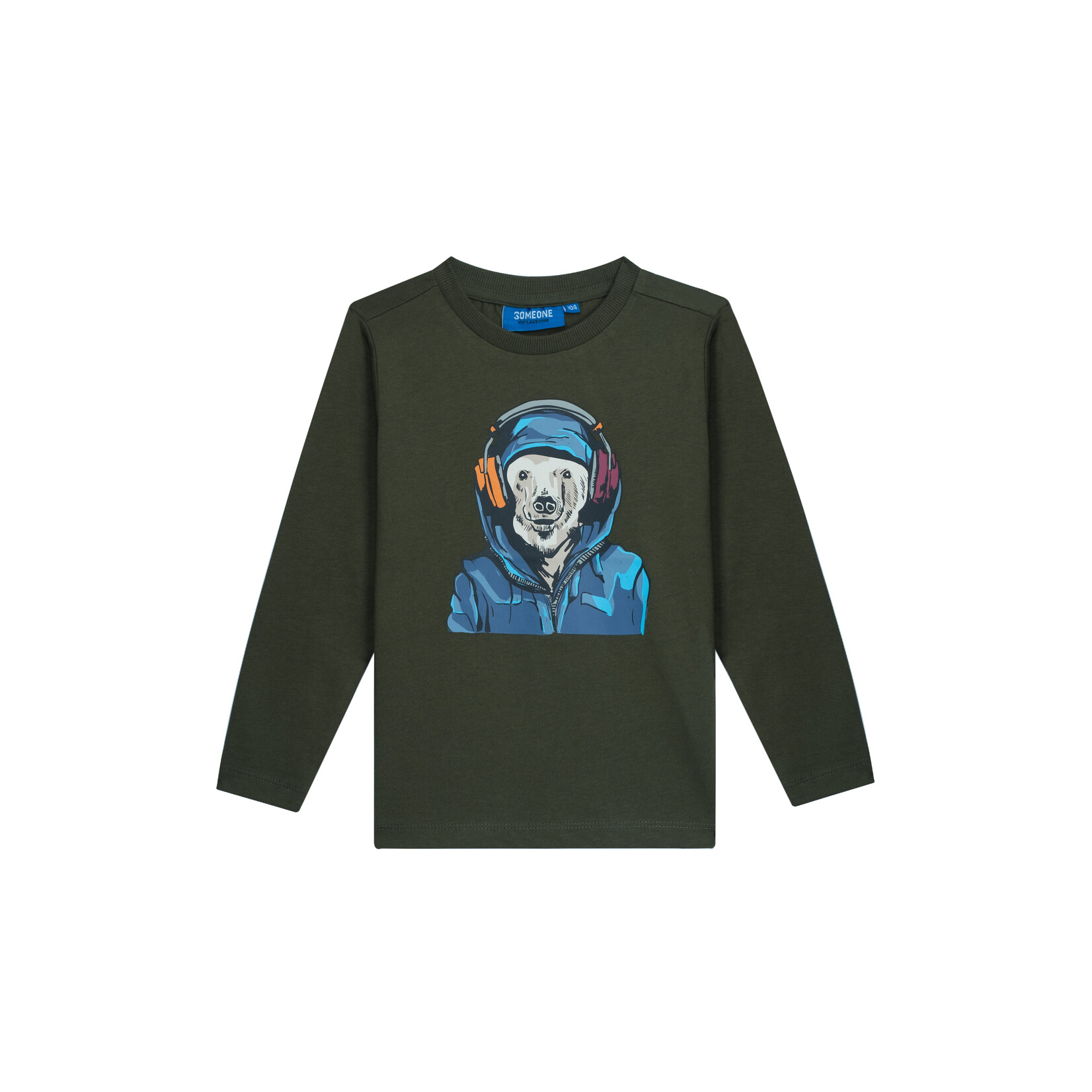 Someone TSHIRT LM KENNY-SB-03-D DARK KHAKI