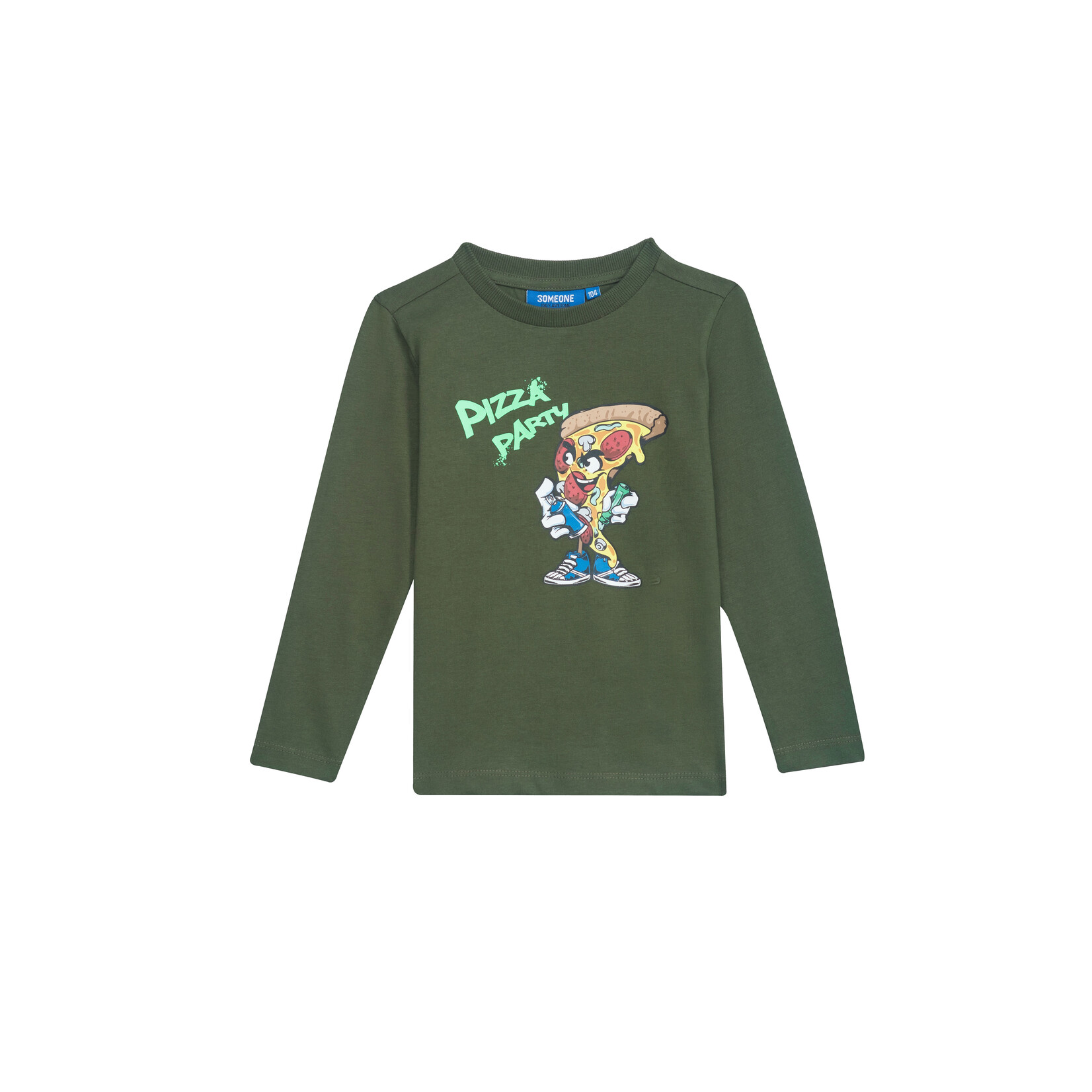 Someone TSHIRT LM BRUNCH-SB-03-E DARK KHAKI