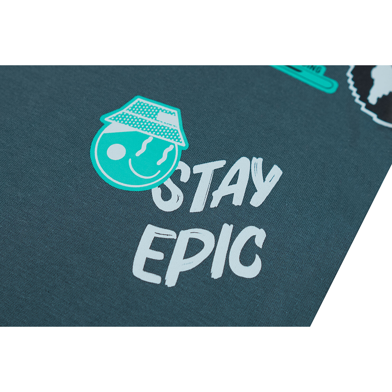 Someone TSHIRT LM BOWERY-SB-03-E DARK GREY GREEN