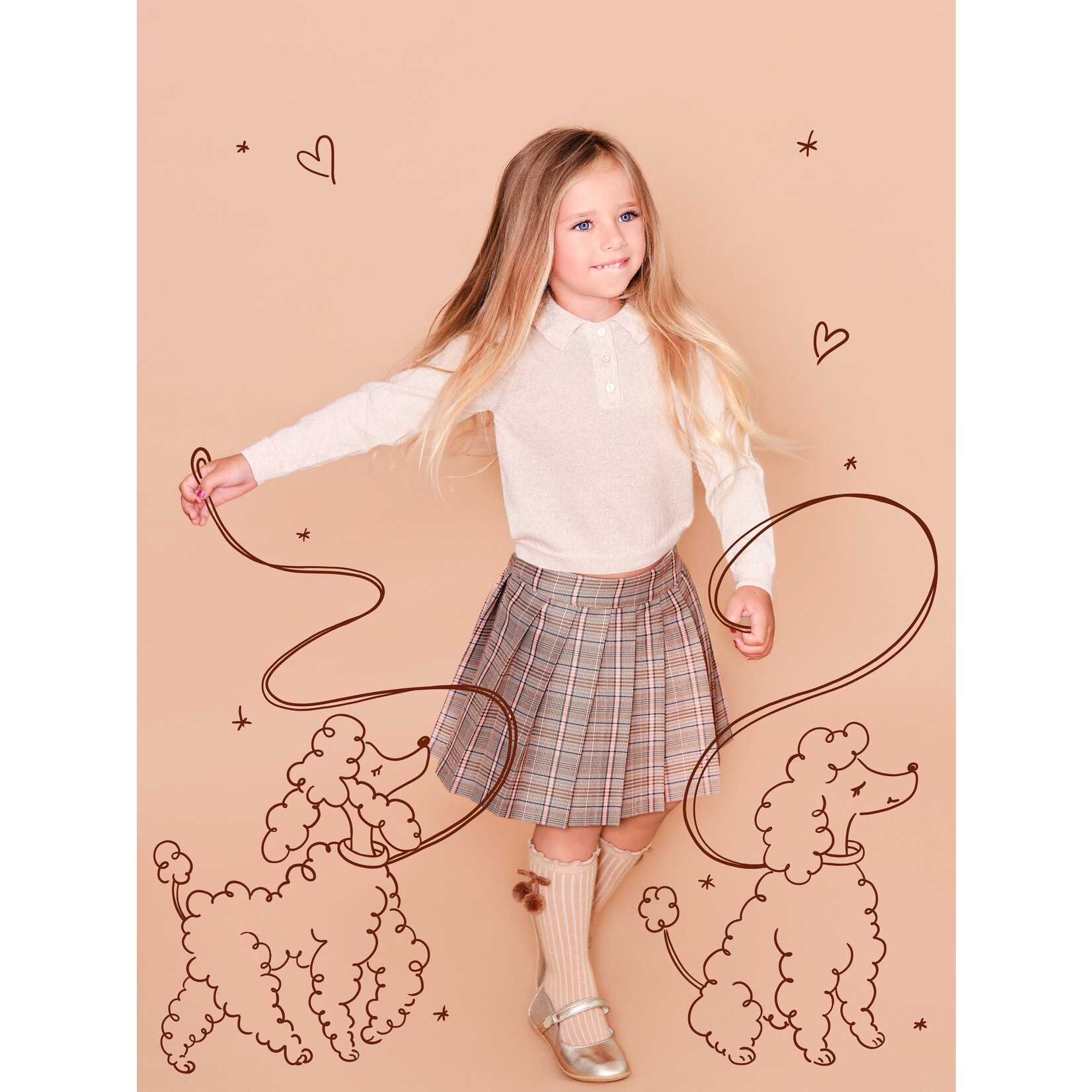 Someone TRUI BONJOUR-SG-12-G DARK ECRU