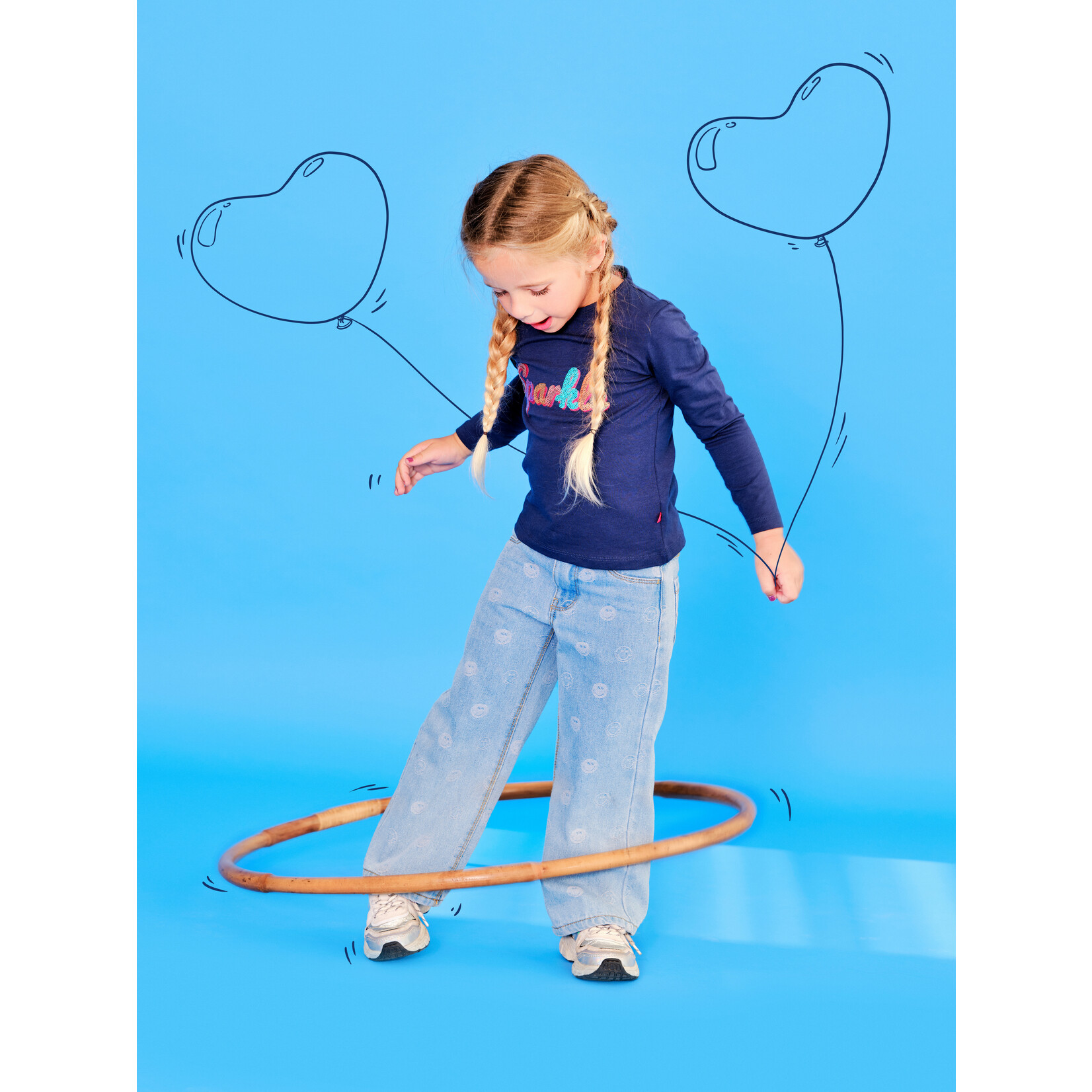 Someone BROEK LOTJE-SG-33-B LIGHT BLUE DENIM