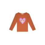 Someone TSHIRT LM FREJA-SG-03-D BURNT ORANGE